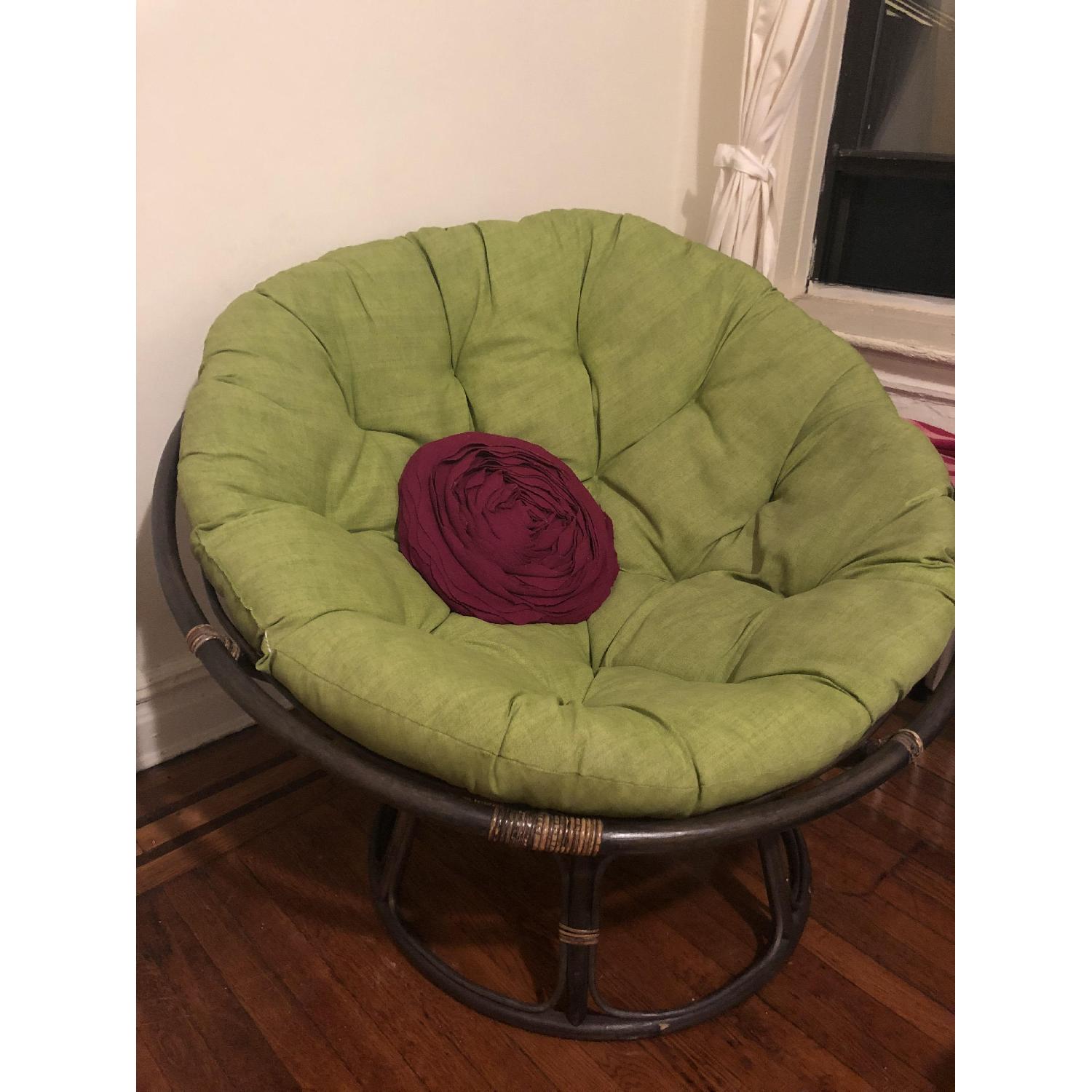 Pier 1 Papasan Chair - image-1