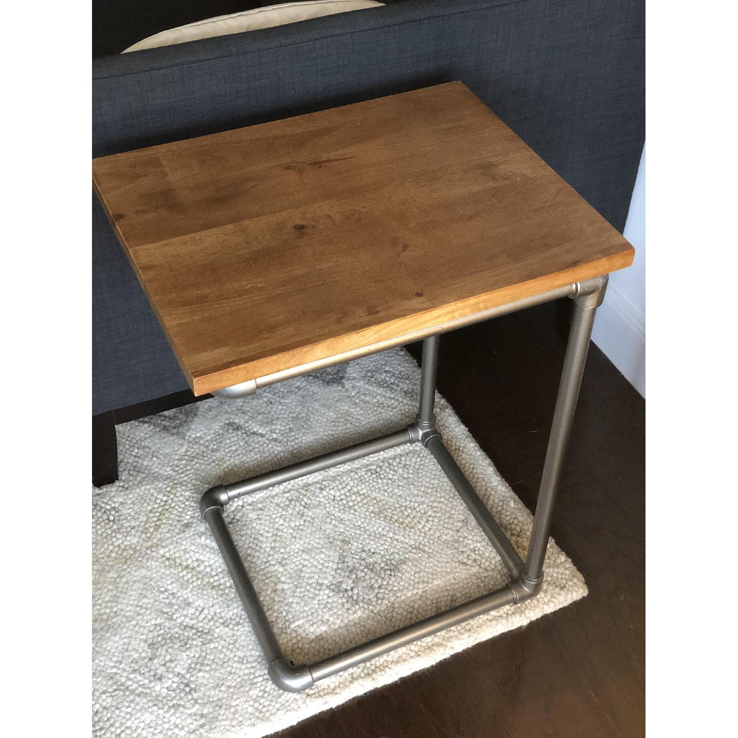 West Elm Pipe C-Side Table - image-1