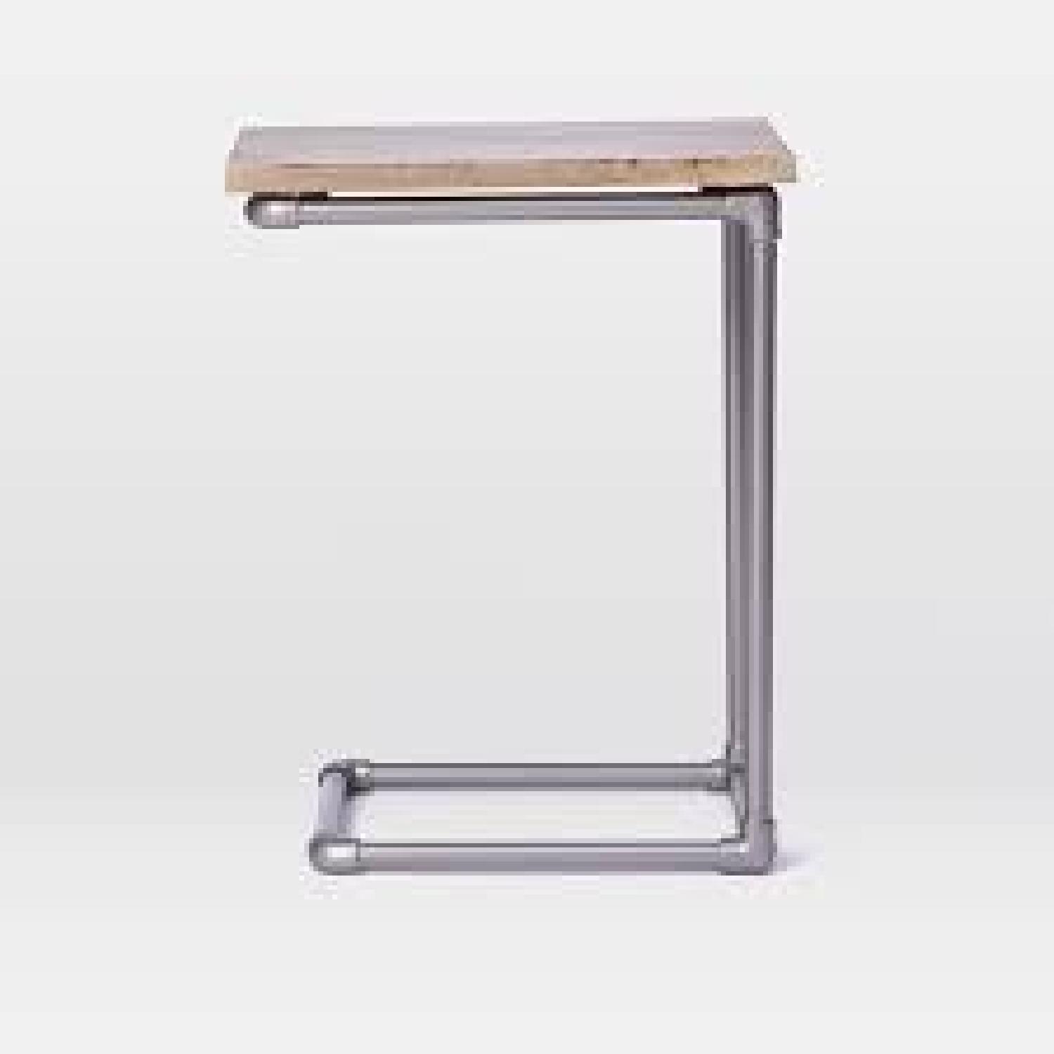 West Elm Pipe C-Side Table - image-4