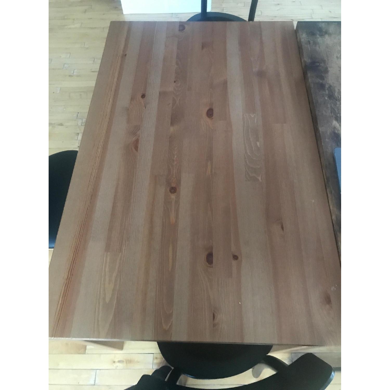Ikea Dining Table in Natural Wood Finish - image-2