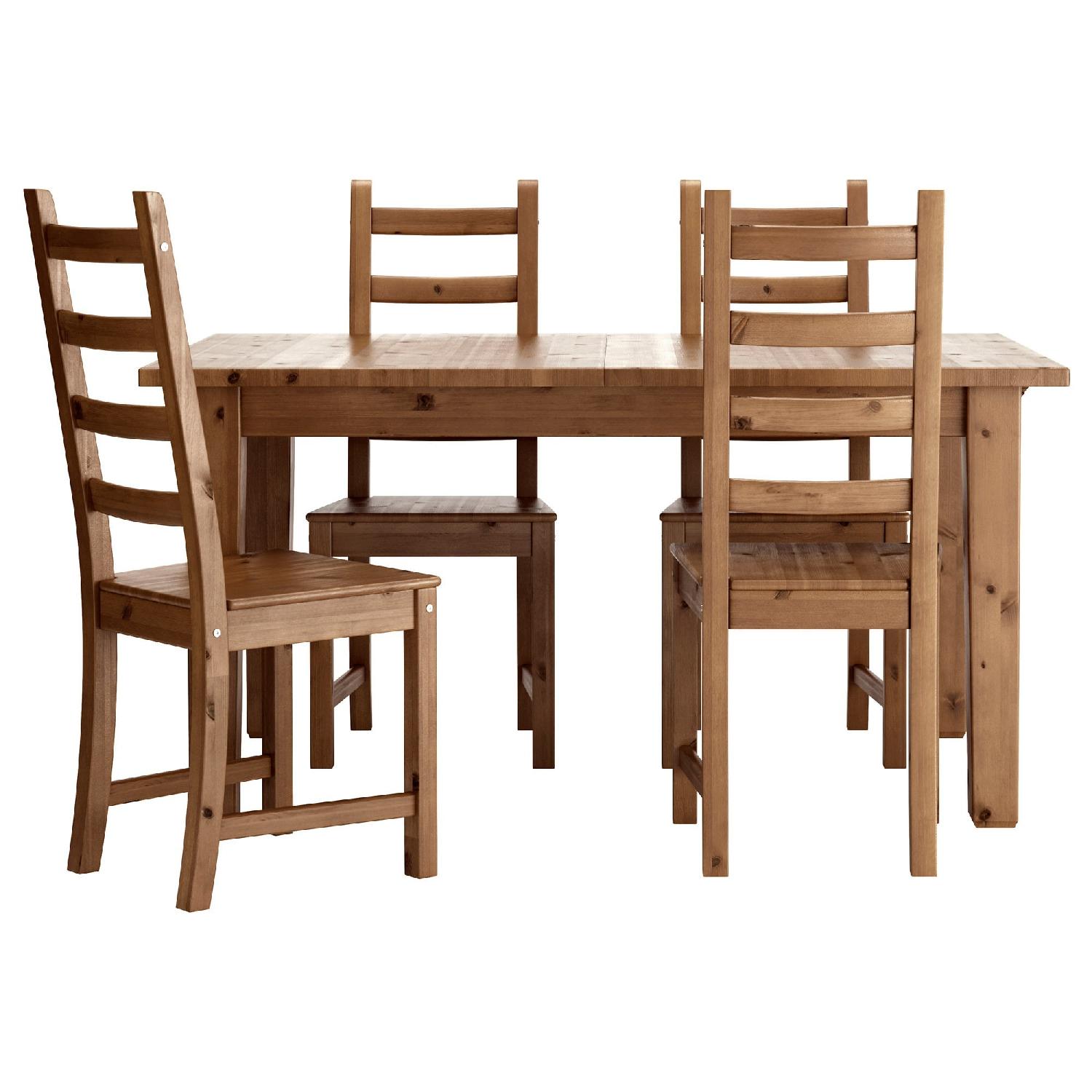 Ikea Dining Table in Natural Wood Finish - image-3