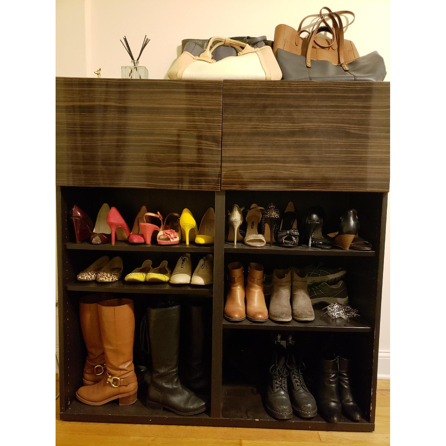 Ikea Bookshelf w/ Doors AptDeco