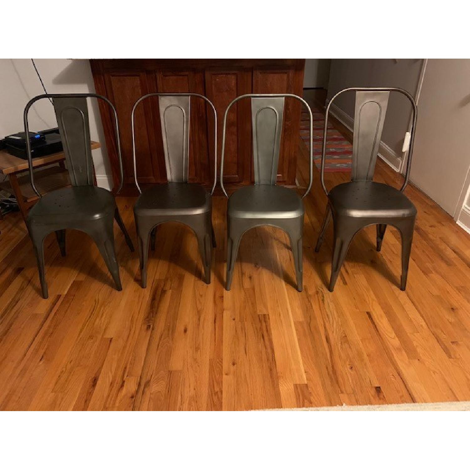 Restoration Hardware Vintage Steel Side Chair - image-1