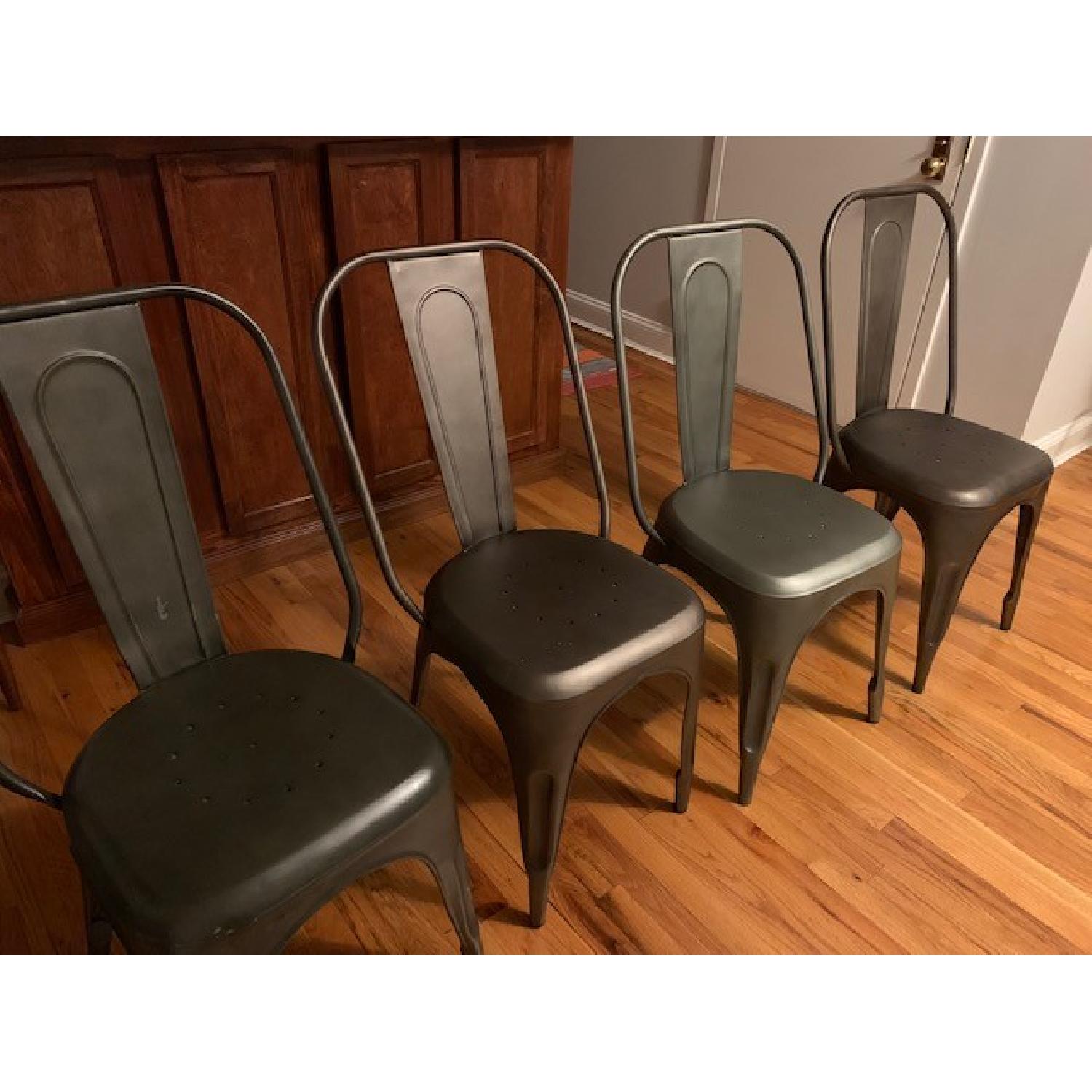 Restoration Hardware Vintage Steel Side Chair - image-2