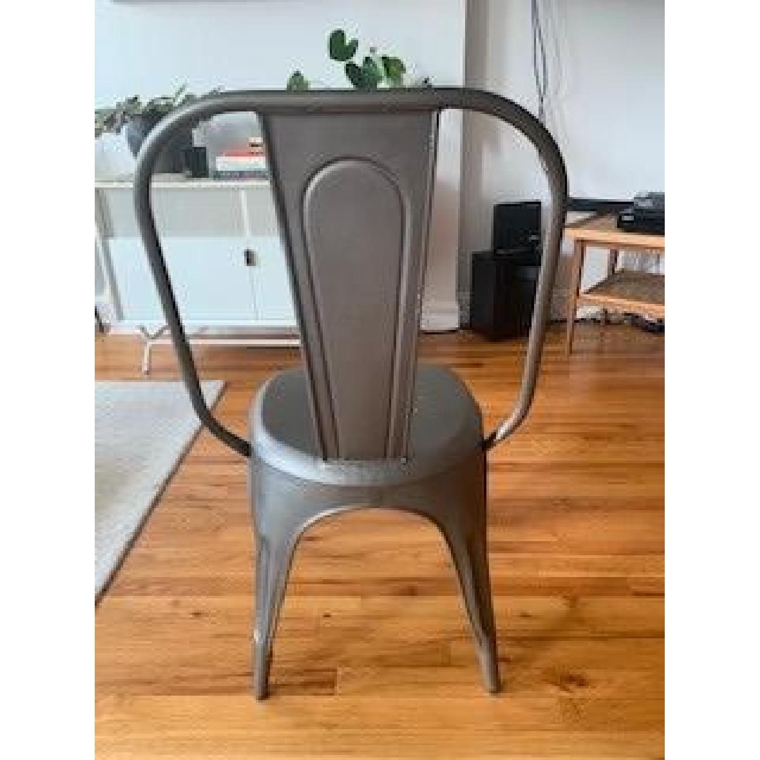 Restoration Hardware Vintage Steel Side Chair - image-5