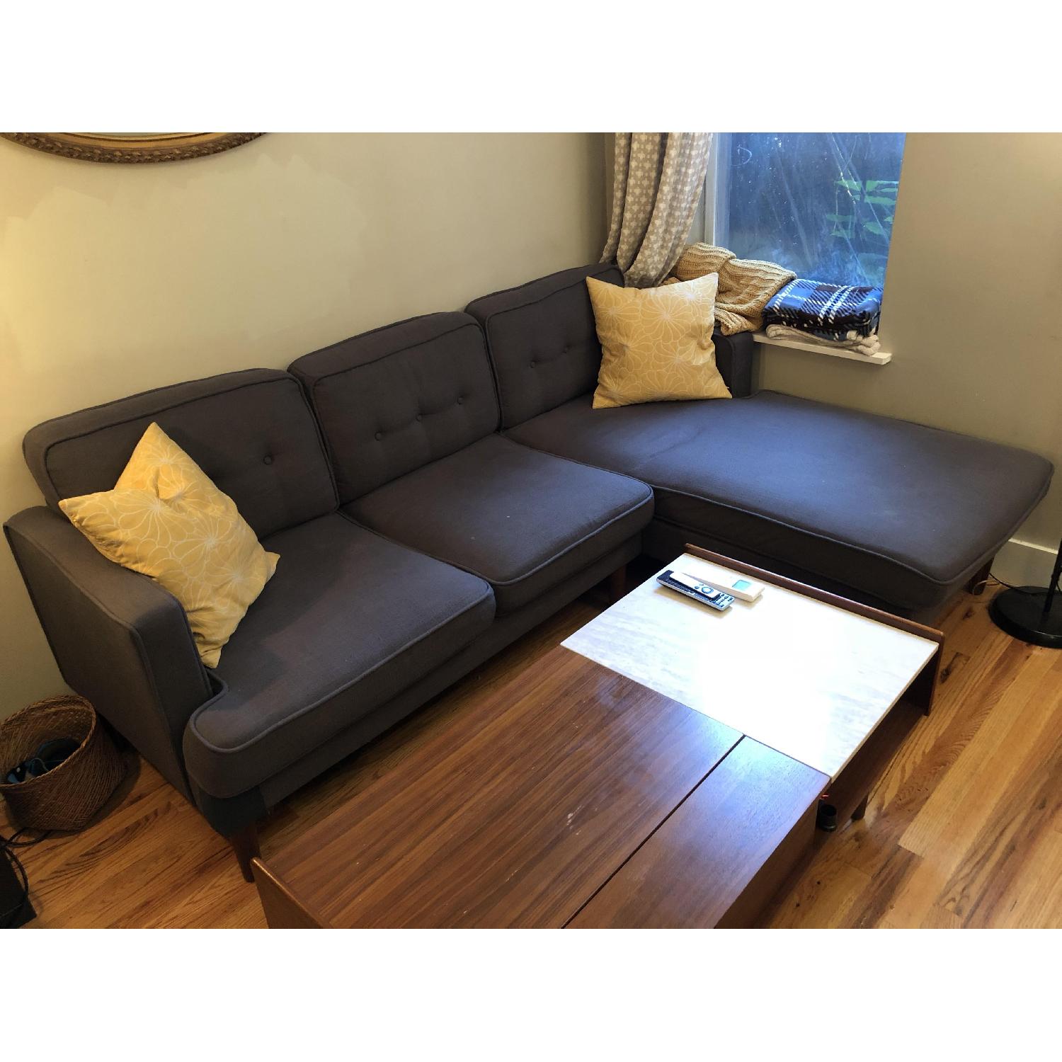 Langley Street Monterey Sectional w/ Right-Facing Chaise - image-1