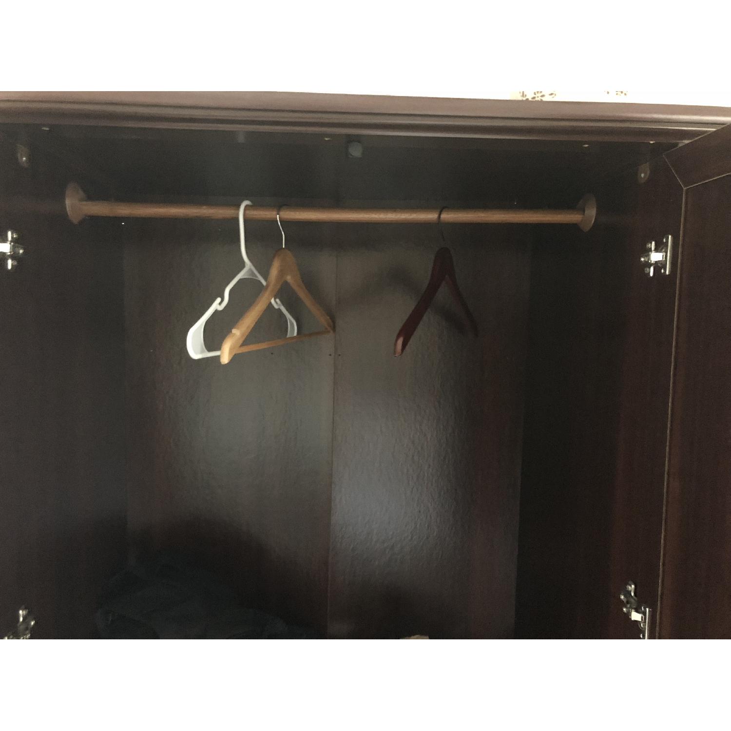 Sauder Palladia Armoire/Wardrobe in Cherry - image-3