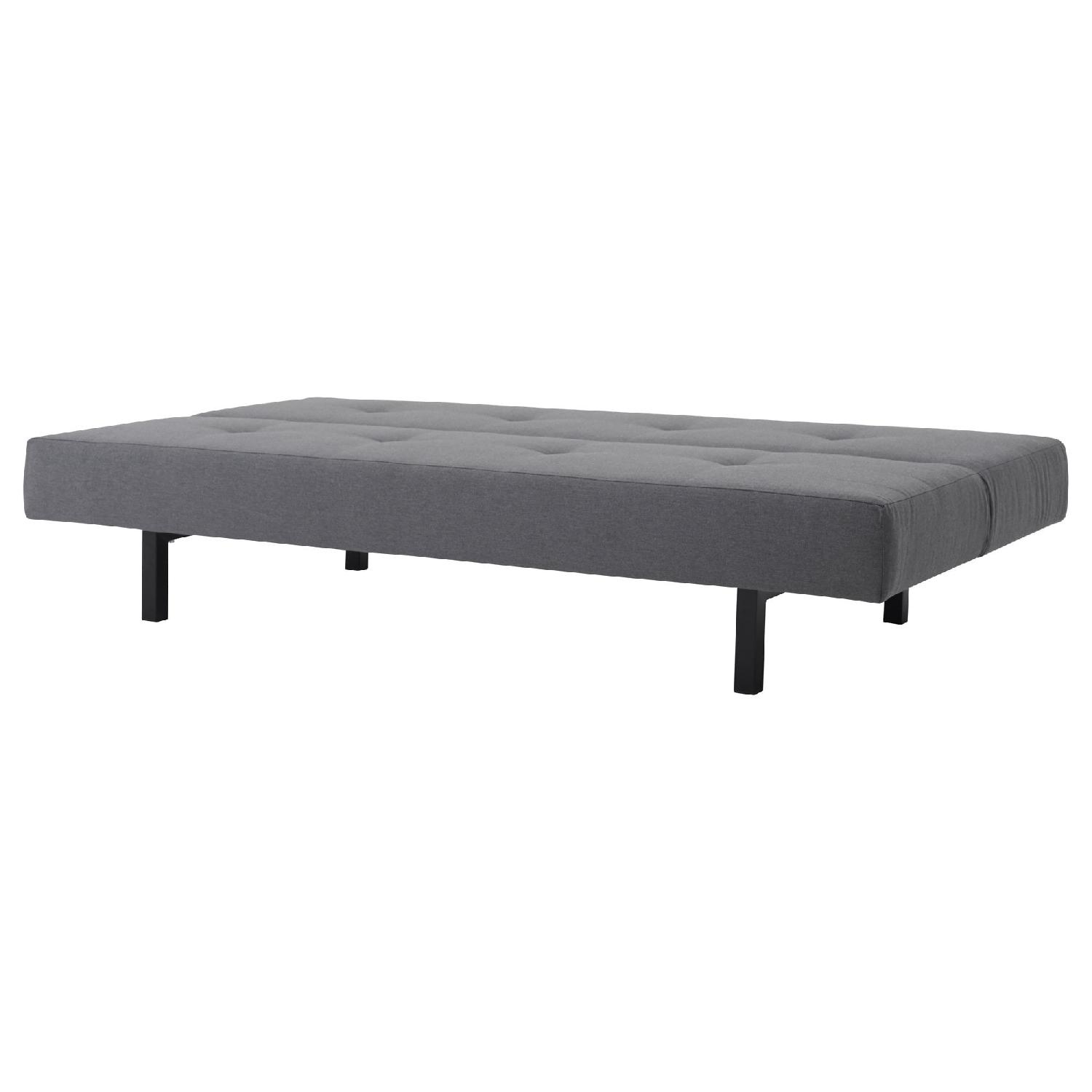 Ikea Balkarp Sleeper Sofa in Vissle Gray - image-1