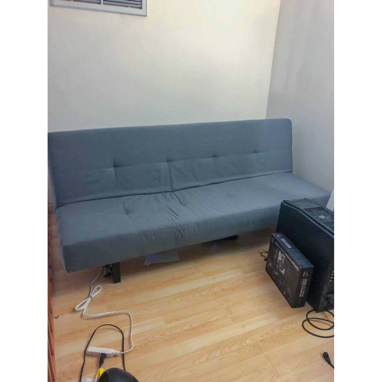 Ikea Balkarp Sleeper Sofa in Vissle Gray - image-2