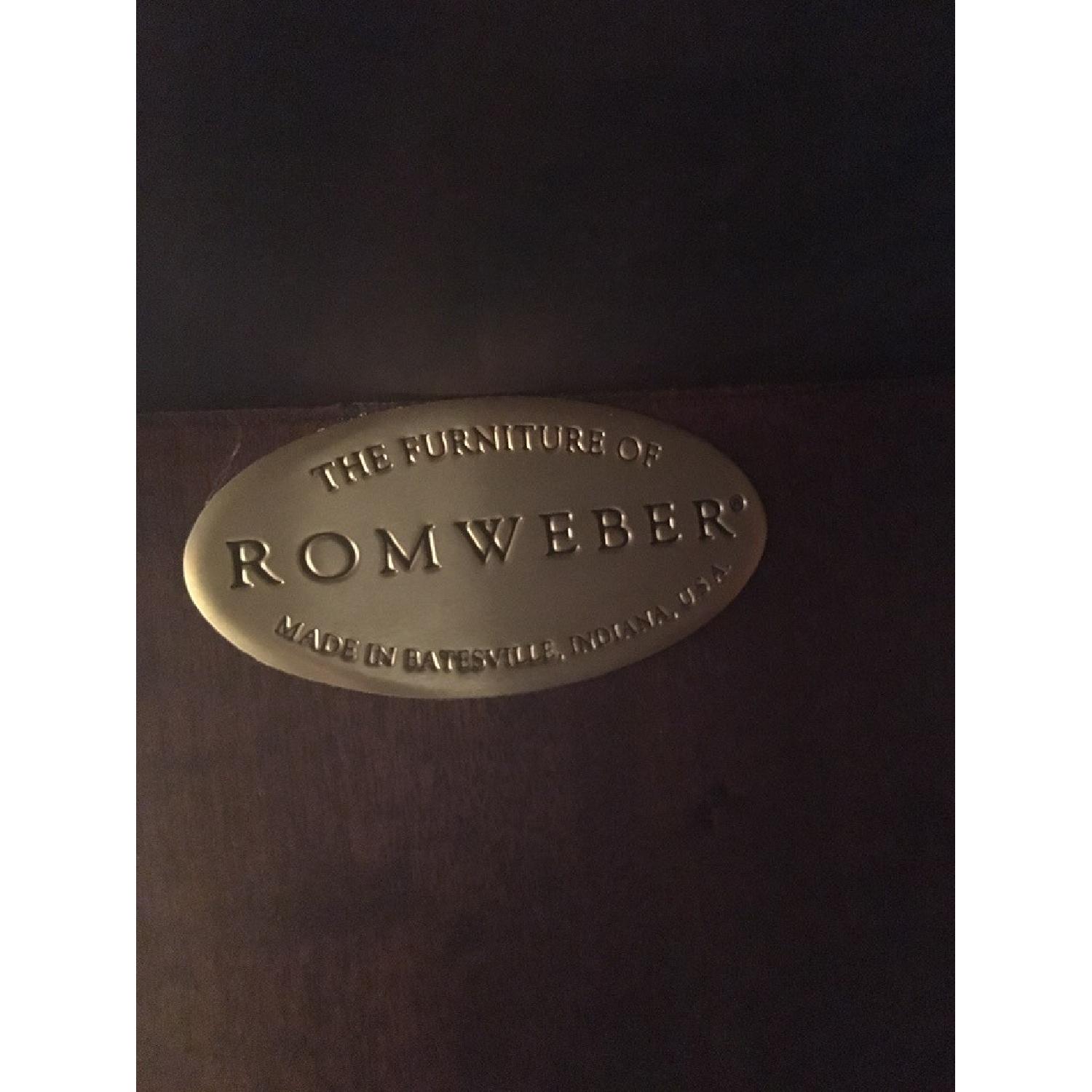 Macy's Romweber Media Console w/ Matchstick Finish - image-5