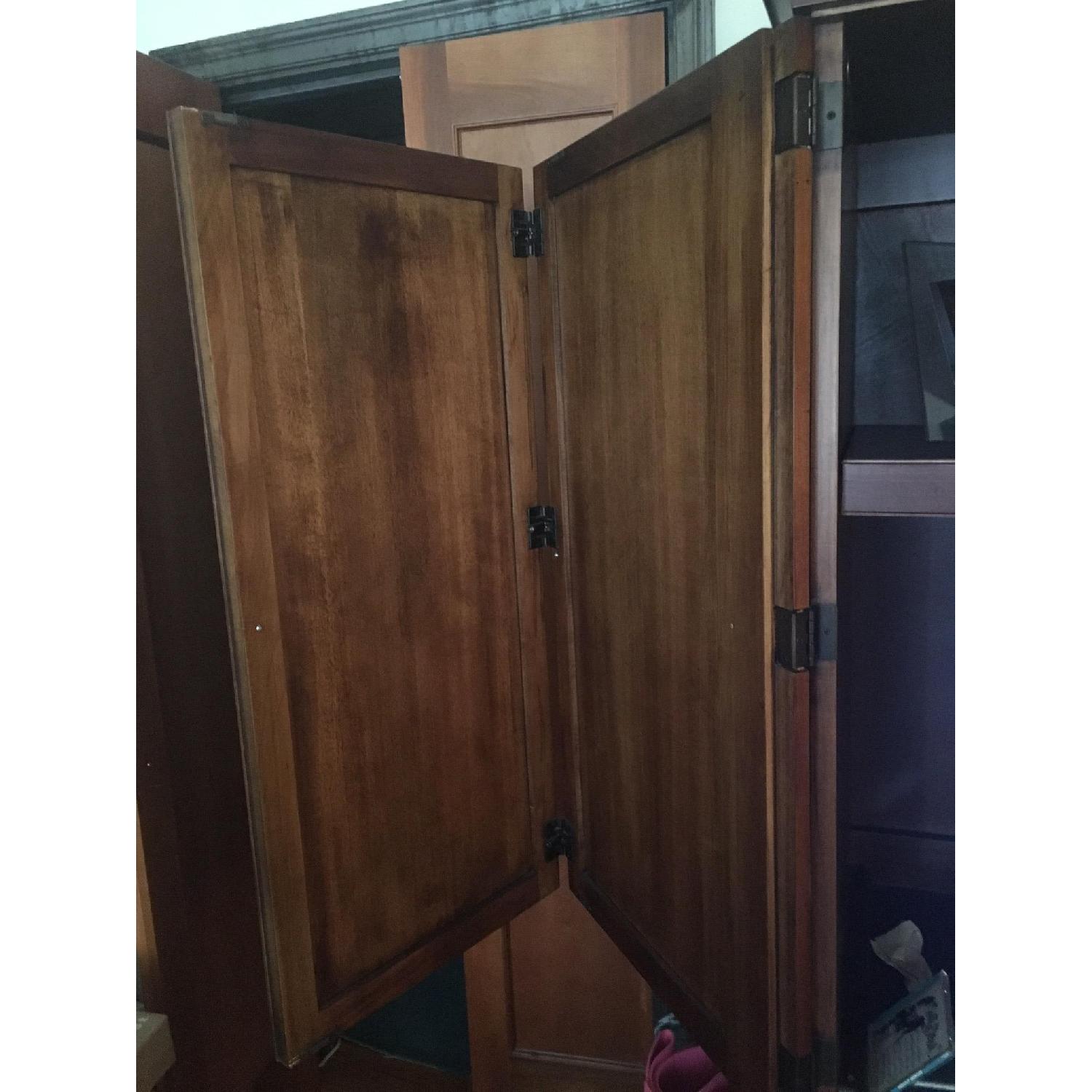 Macy's Romweber Media Console w/ Matchstick Finish - image-7