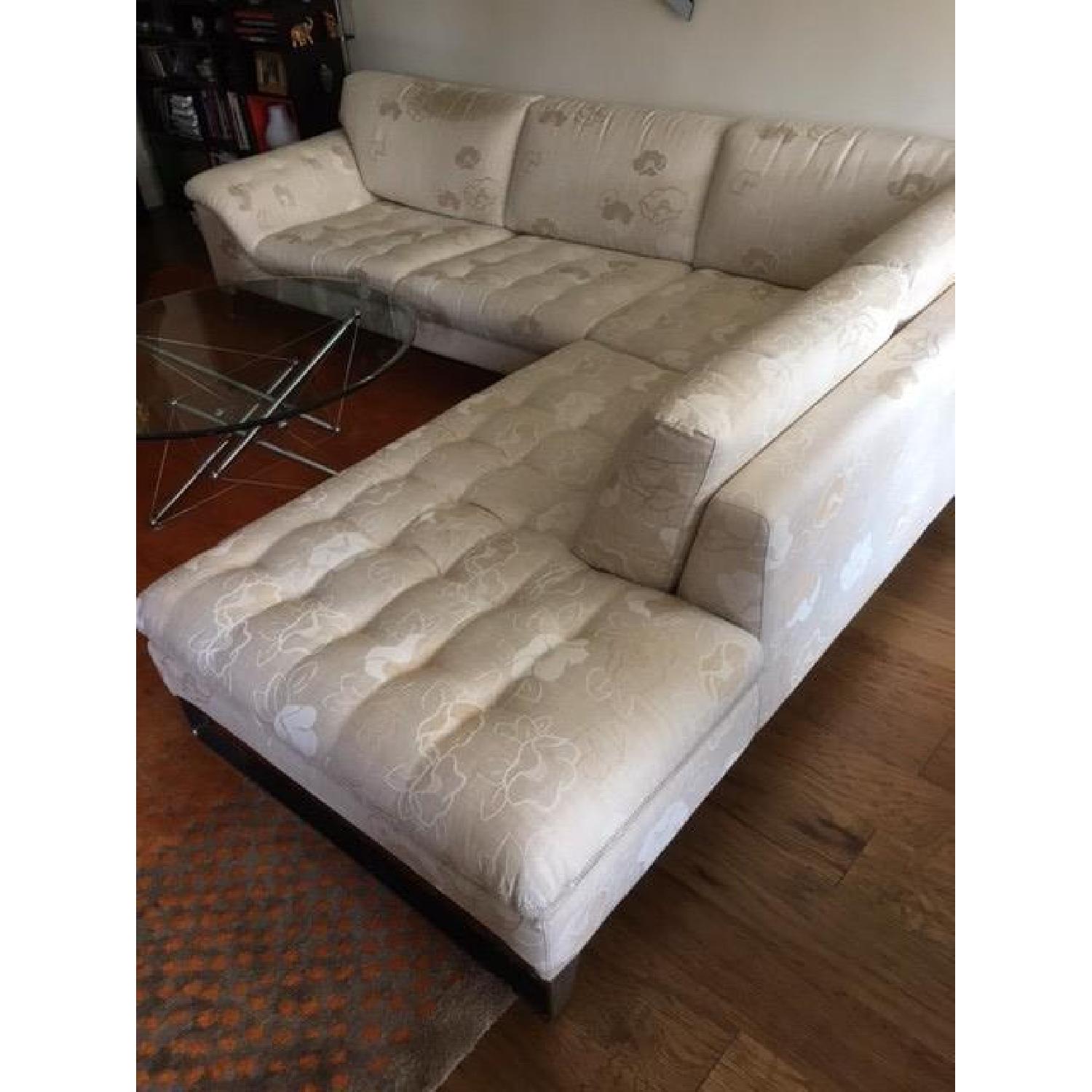 Roche Bobois Corner 2 Piece Sectional Sofa AptDeco