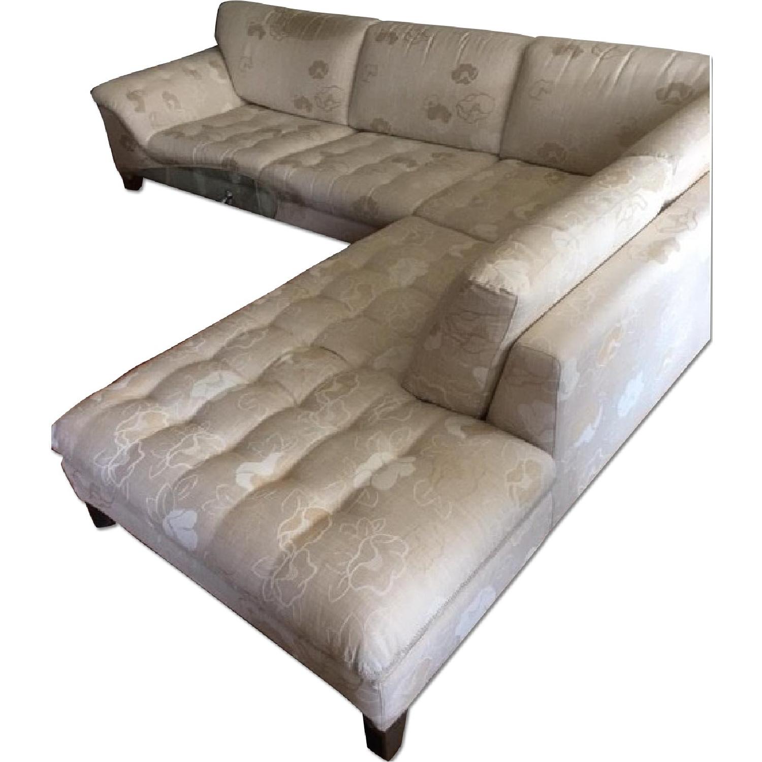 Roche Bobois Corner 2 Piece Sectional Sofa AptDeco