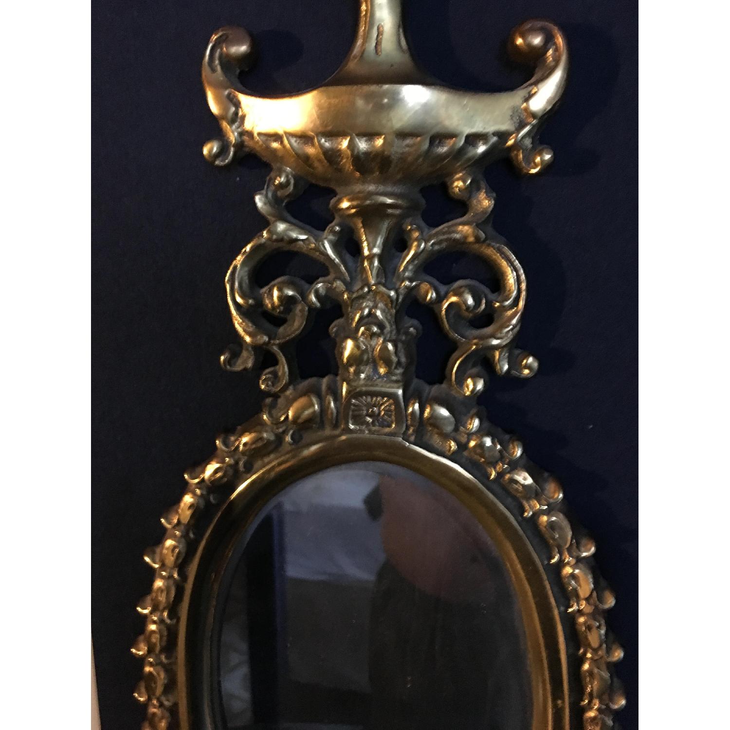 Antique Reproduction Double Candle Sconces AptDeco