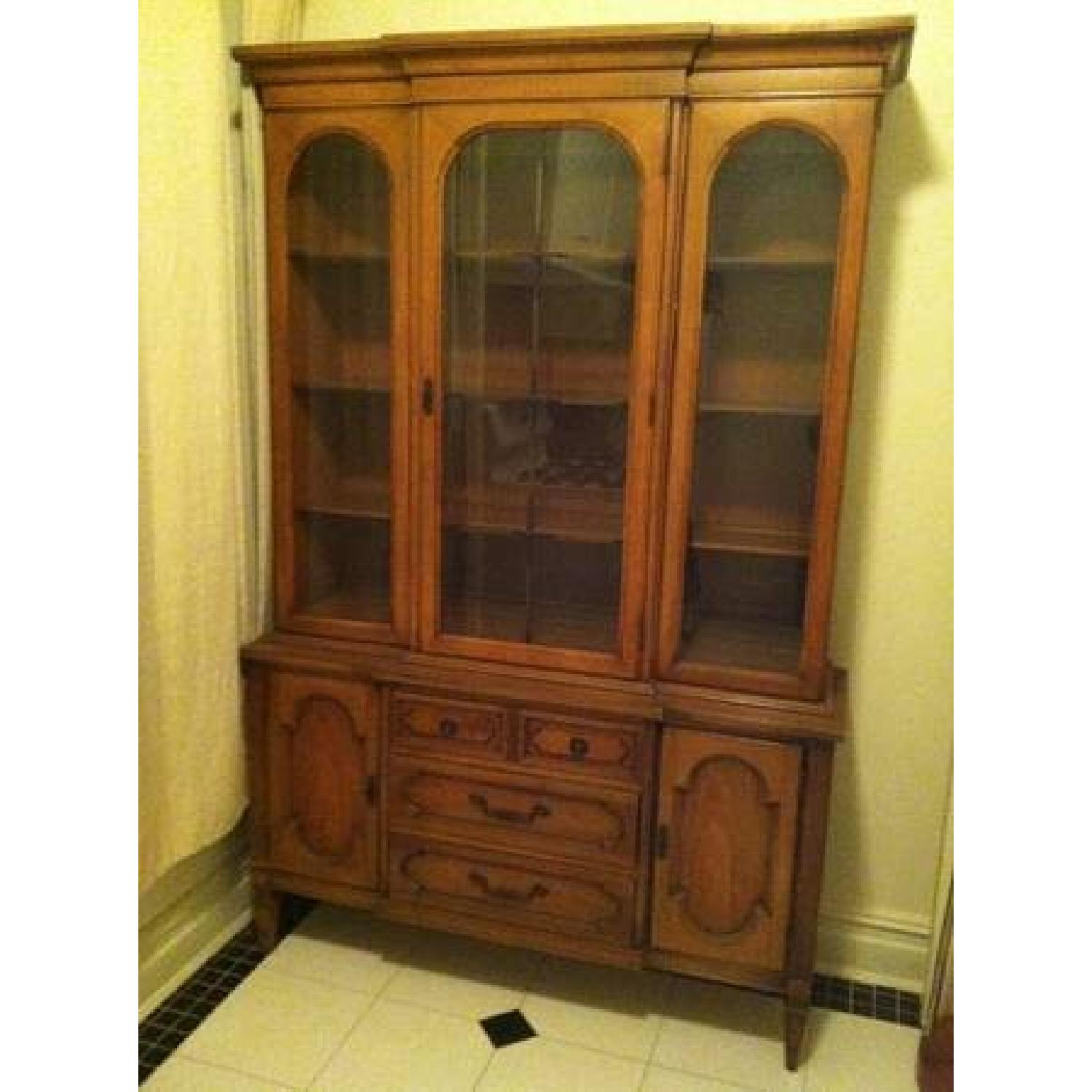 Solid Cherry Wood Cabinet - image-1