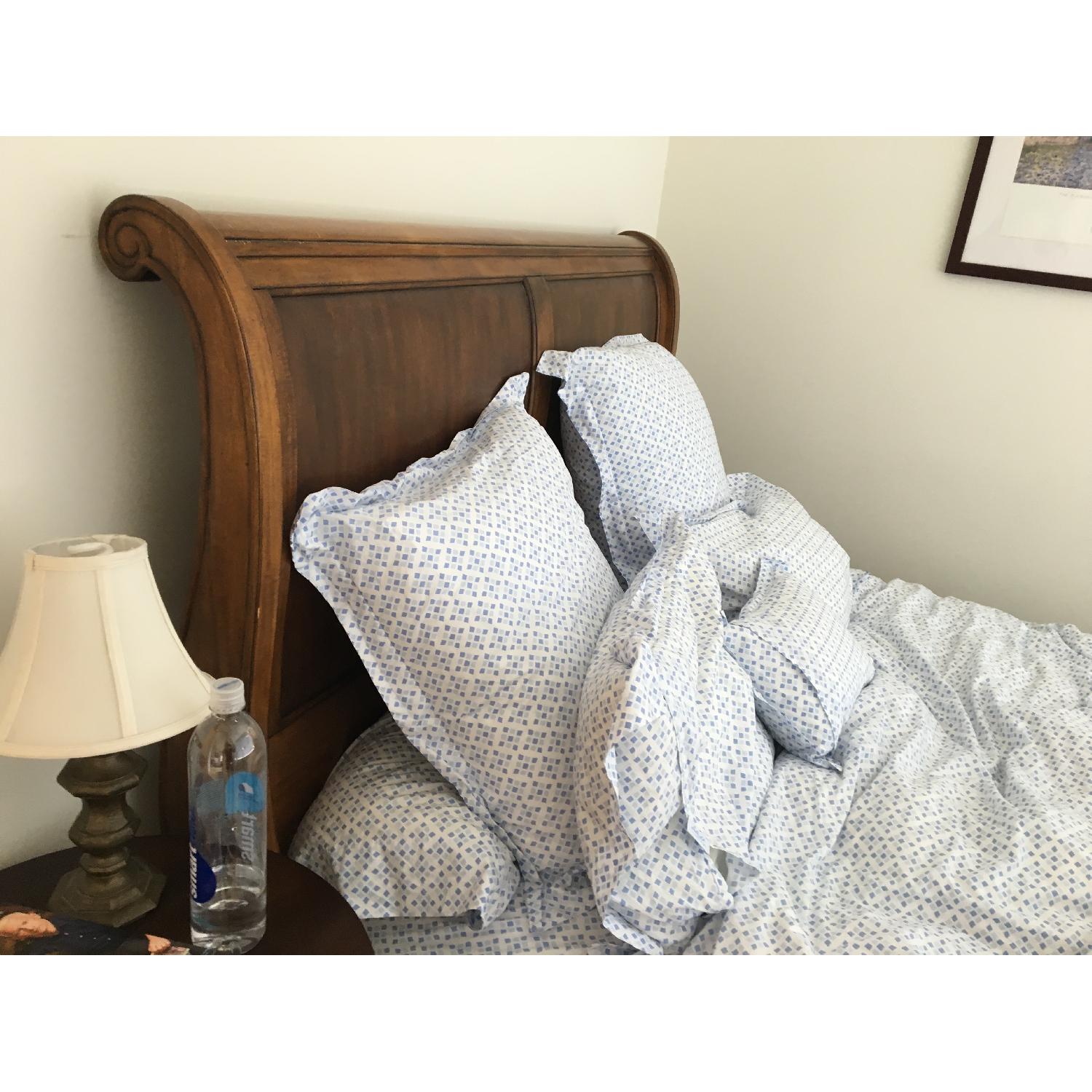 Ethan Allen Siena Queen Size Sleigh Bed Frame - image-2