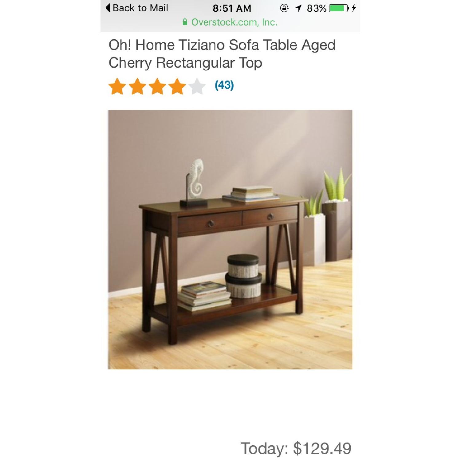 Linon Home Decor Titian Console Table - image-2