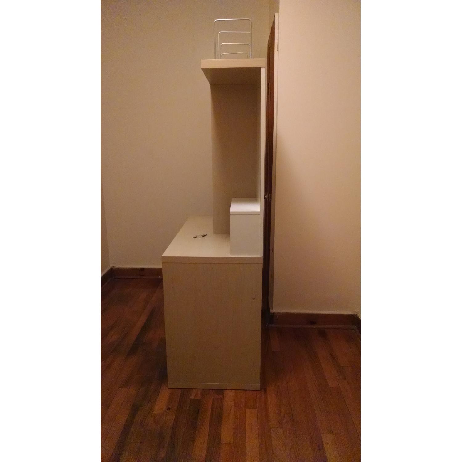 Ikea Desk w/ Hutch - image-2