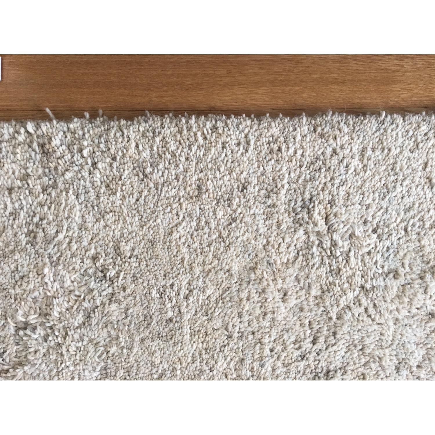 Crate & Barrel Parker Neutral Wool Rug - image-3