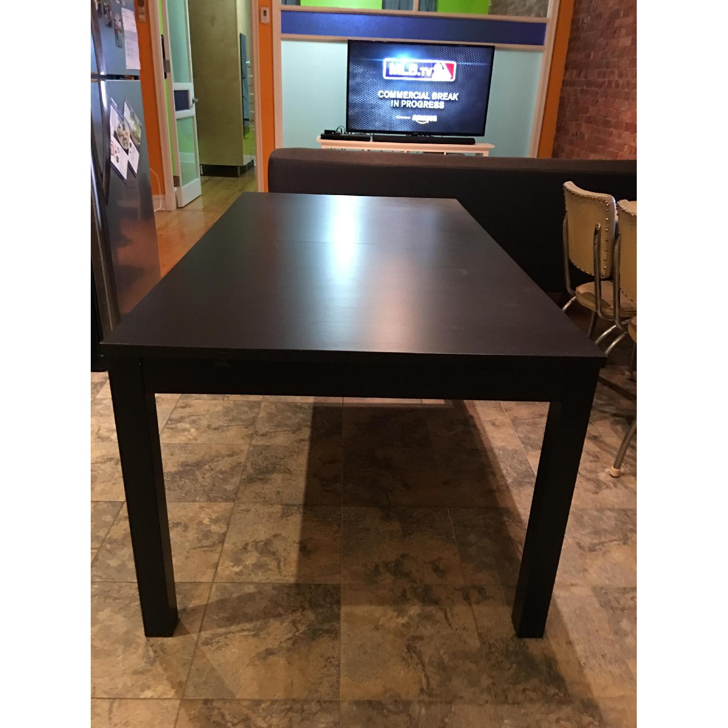 Ikea Bjursta Extendable Table in Black - image-5