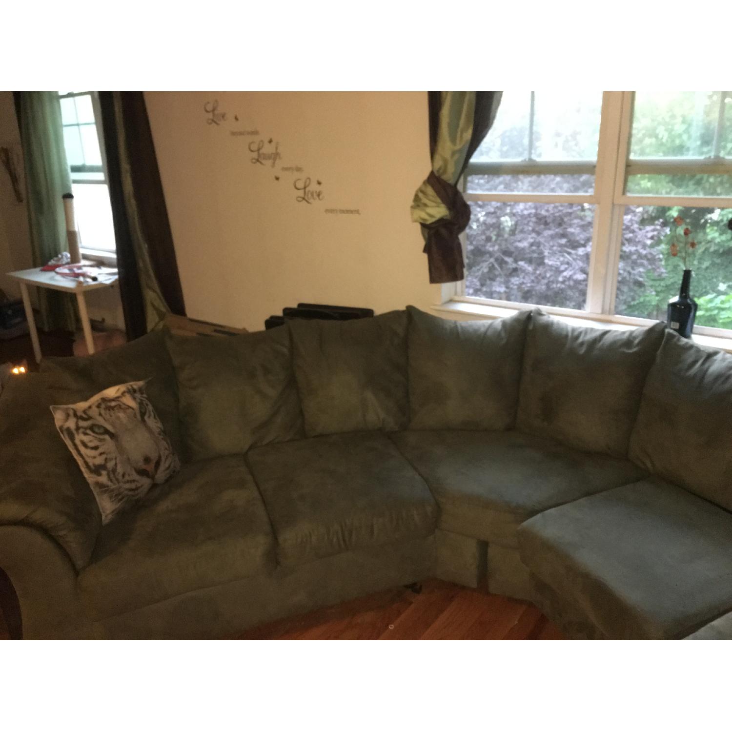 Ashley's Sage Sectional Sofa - image-1