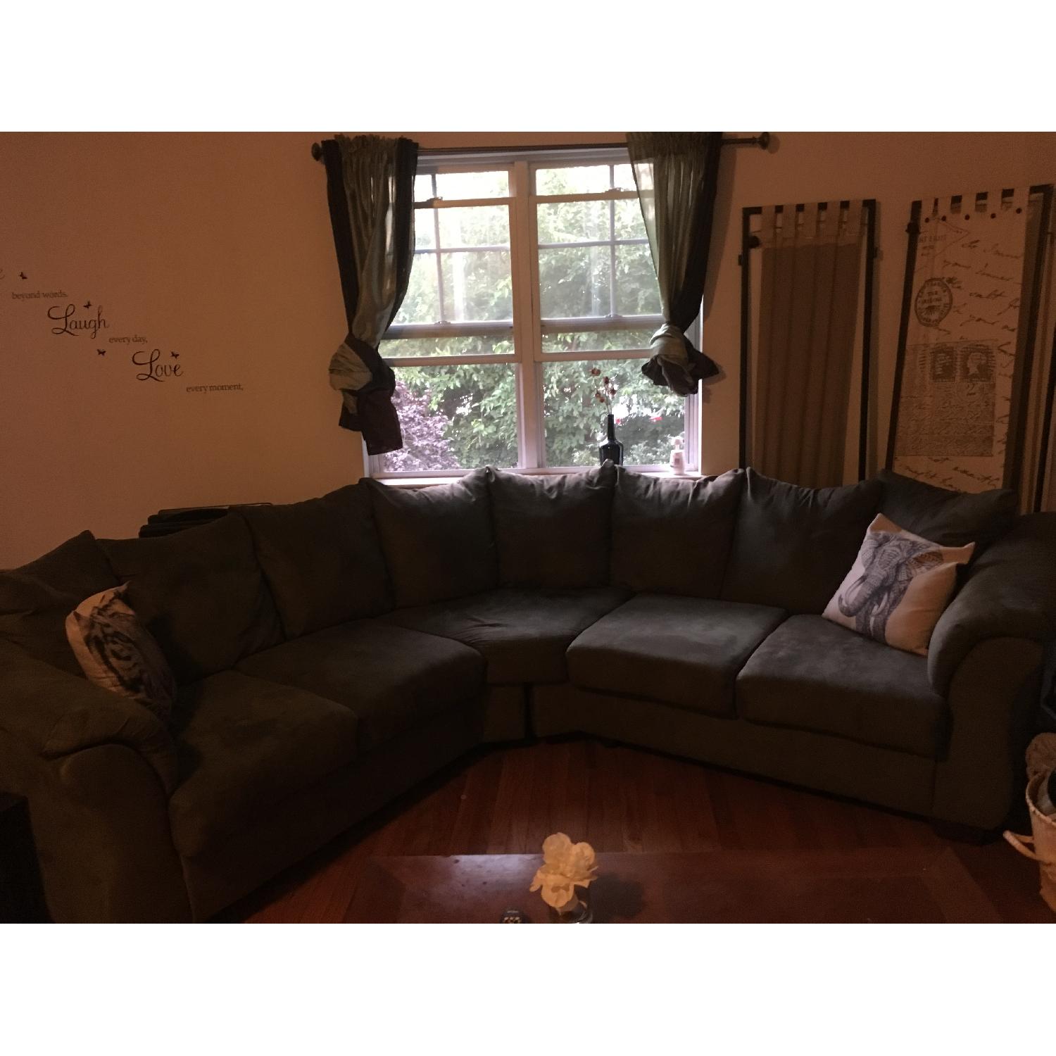 Ashley's Sage Sectional Sofa - image-2