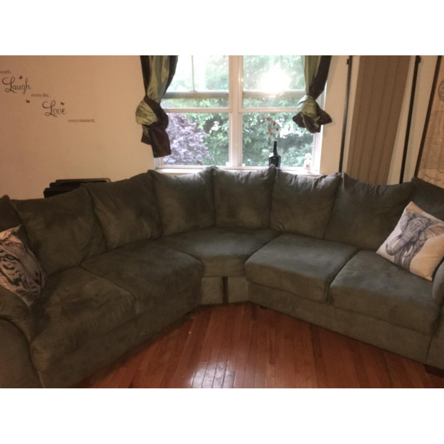 Ashley's Sage Sectional Sofa - image-4