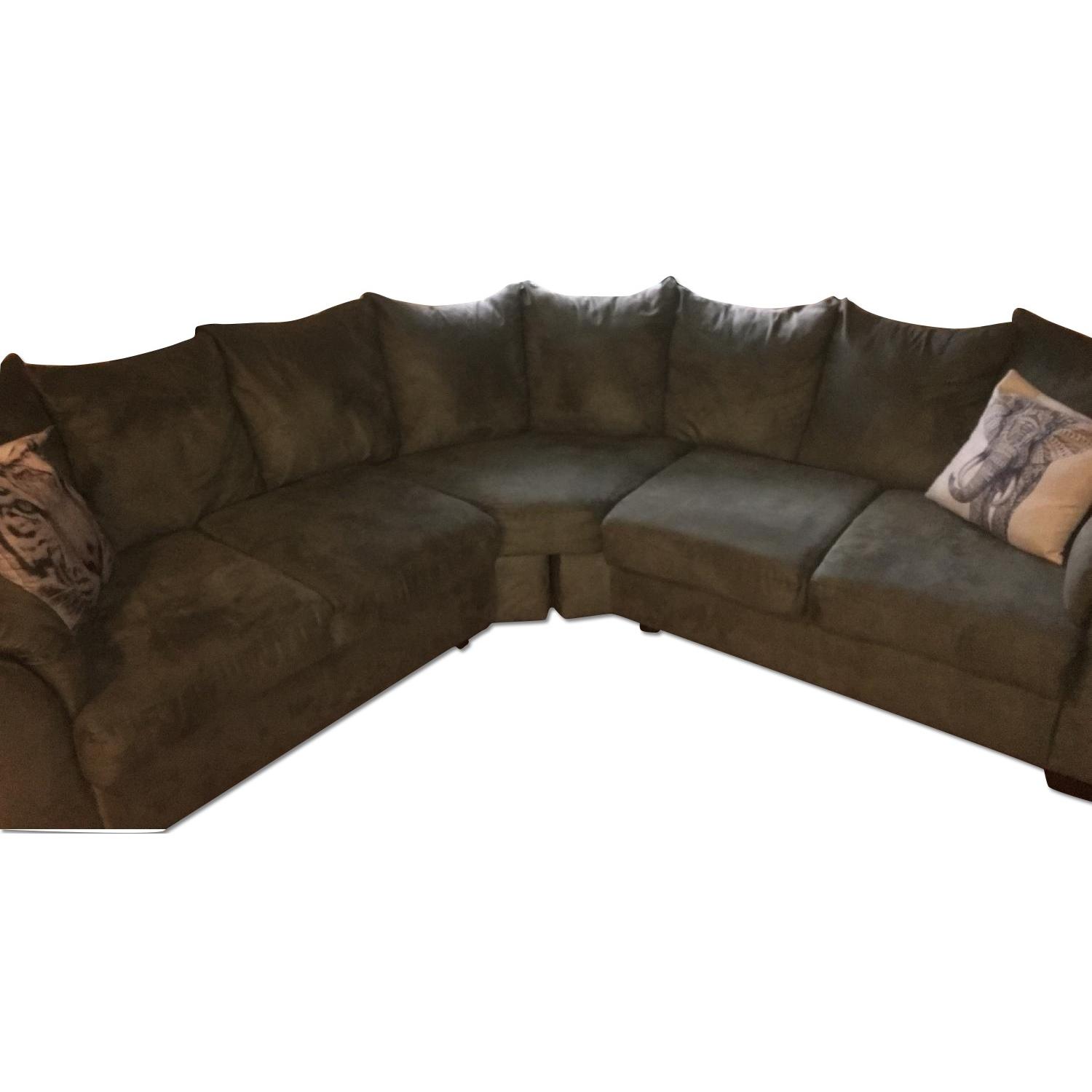 Ashley's Sage Sectional Sofa - image-0