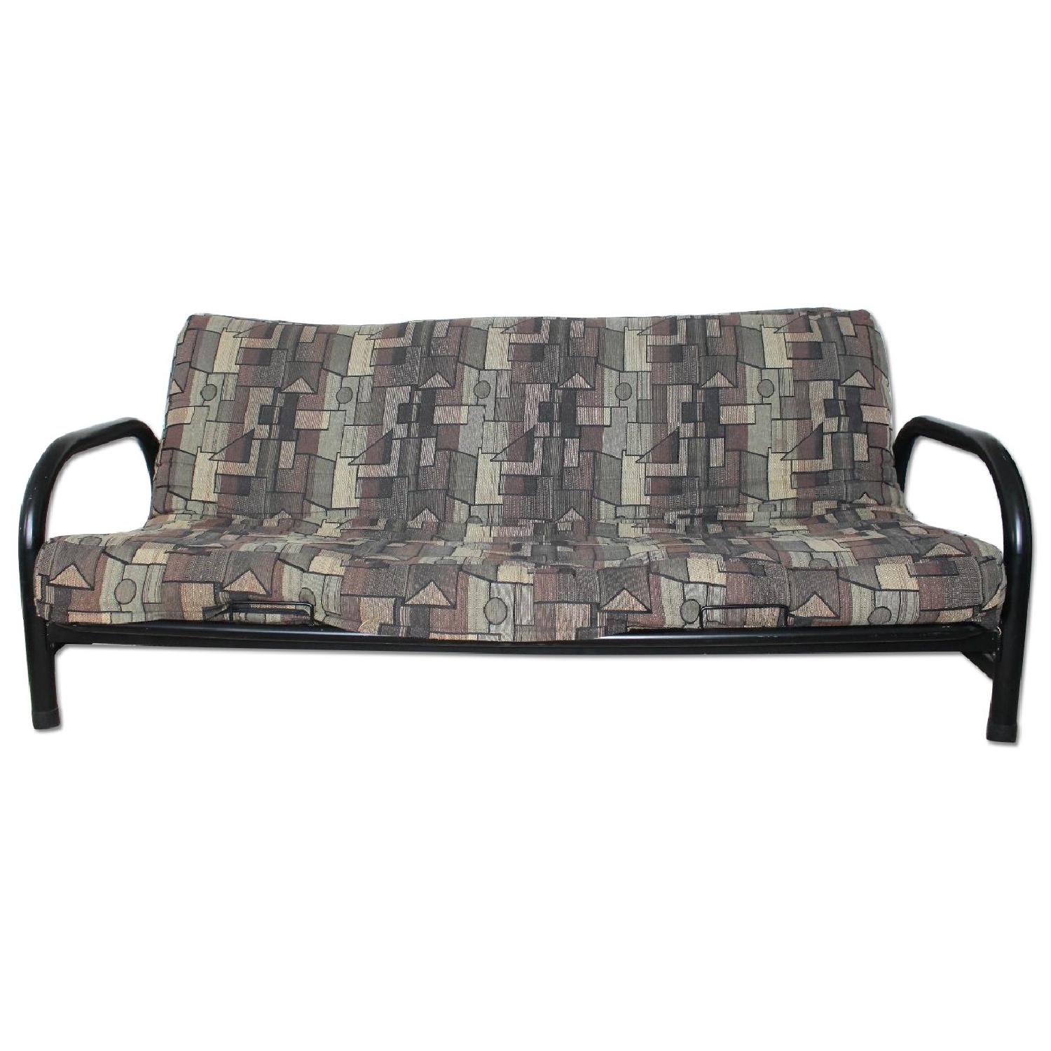 Metal Frame Futon - image-0