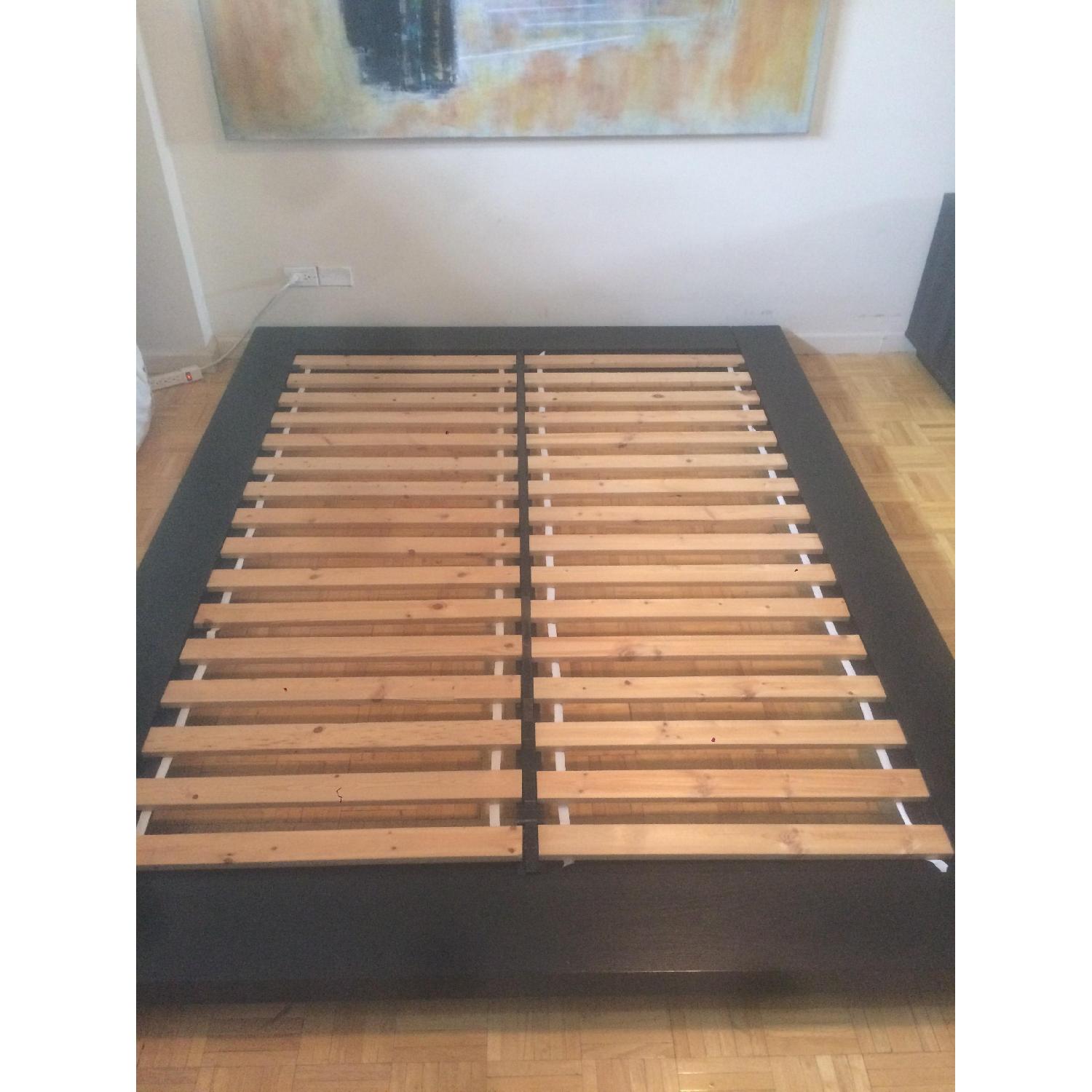 West Elm Floating Zen Platform Bed Frame - image-1