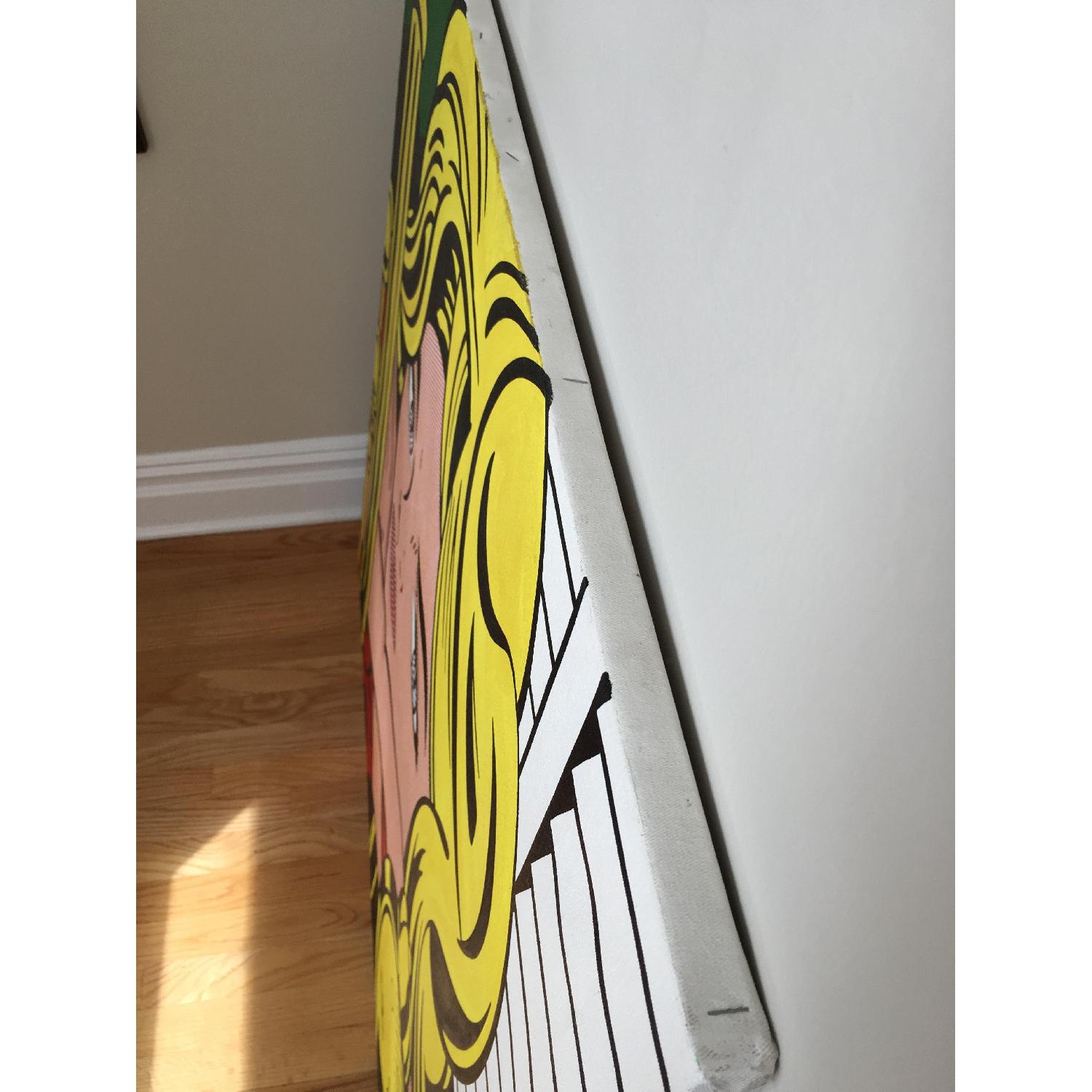 Roy Lichtenstein Reproduced Canvas Print - image-3