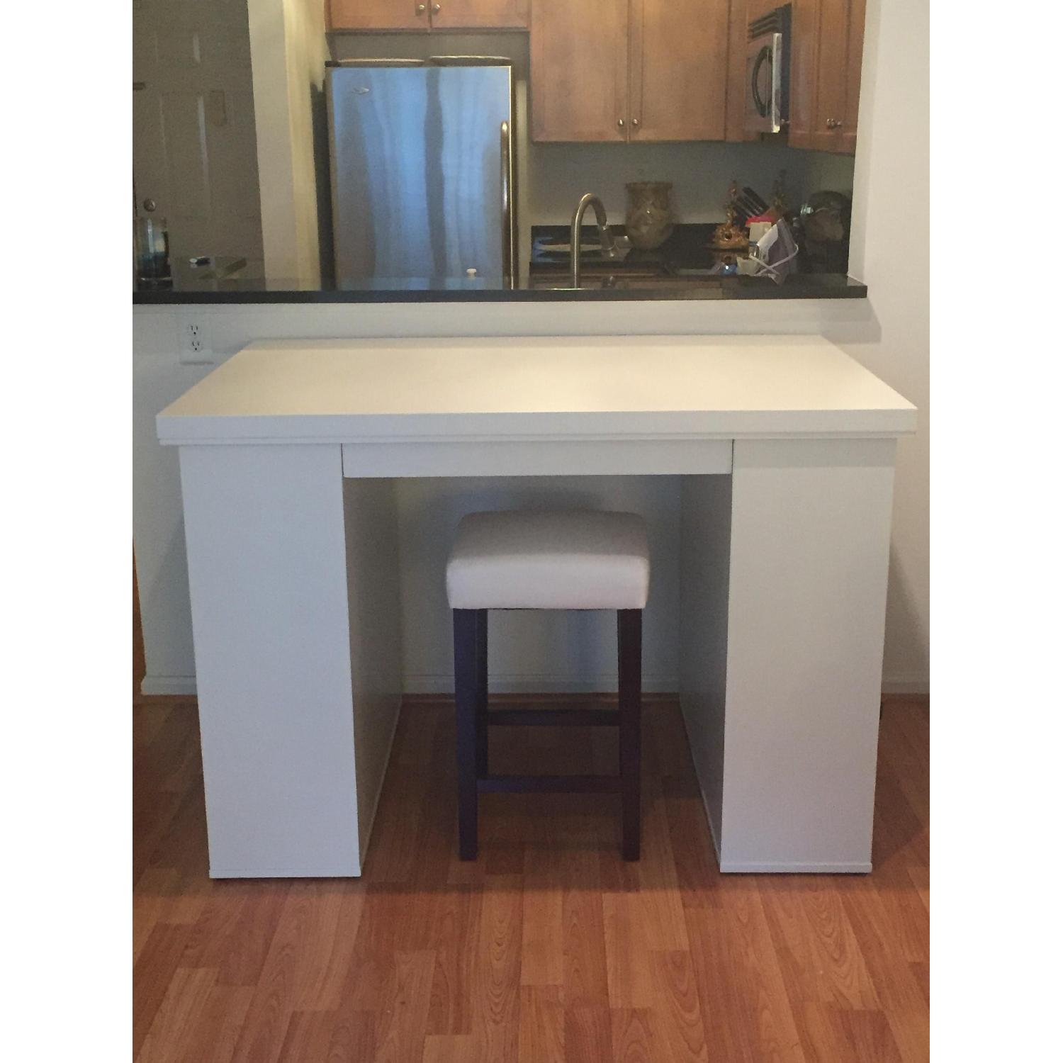 Pottery Barn Bedford Project Table & Stool - image-2