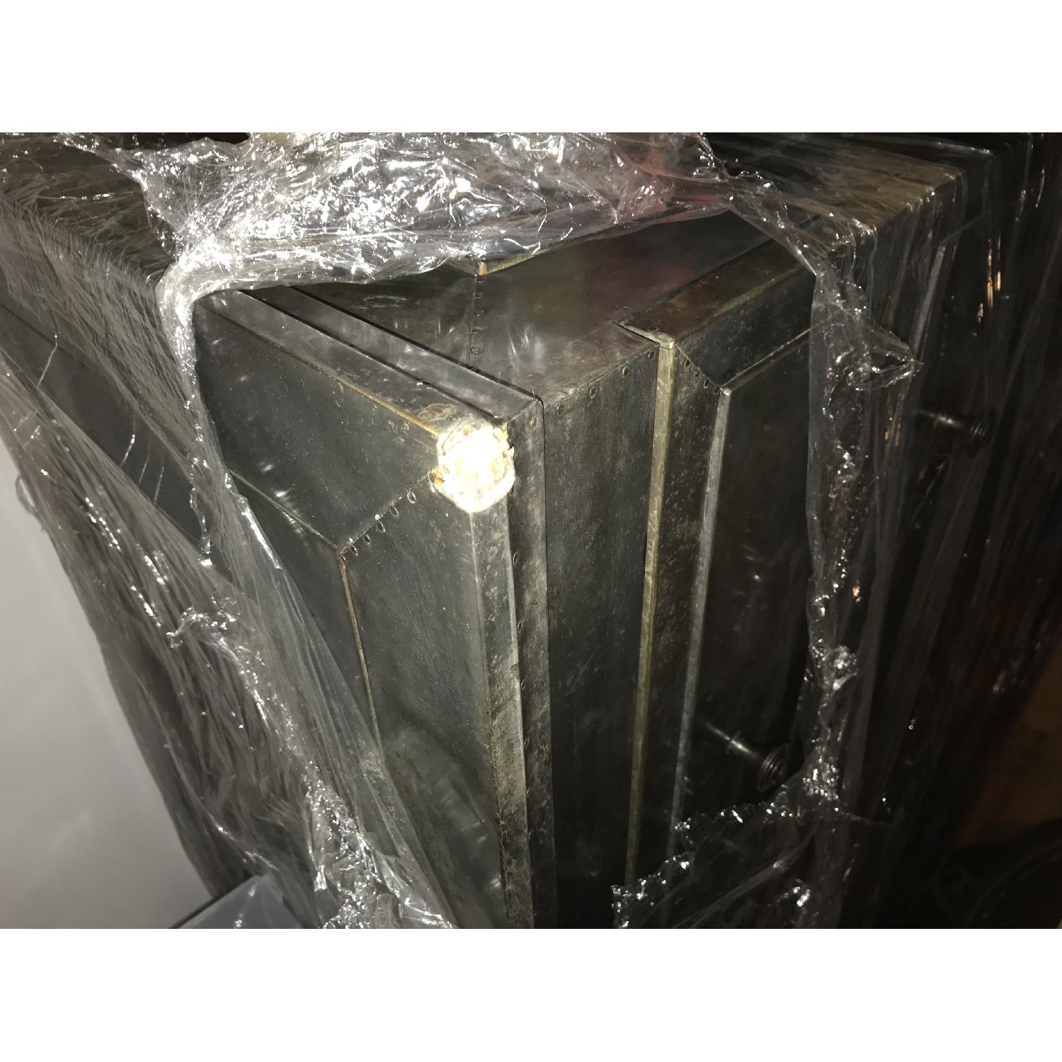 Restoration Hardware 11 Drawer Zinc Dresser - image-14