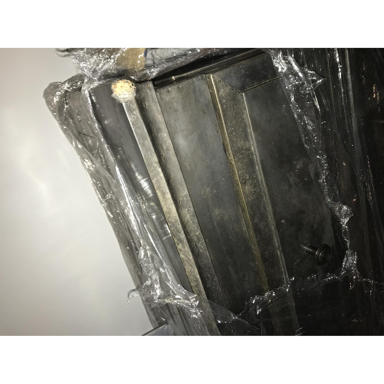 Restoration Hardware 11 Drawer Zinc Dresser - image-15