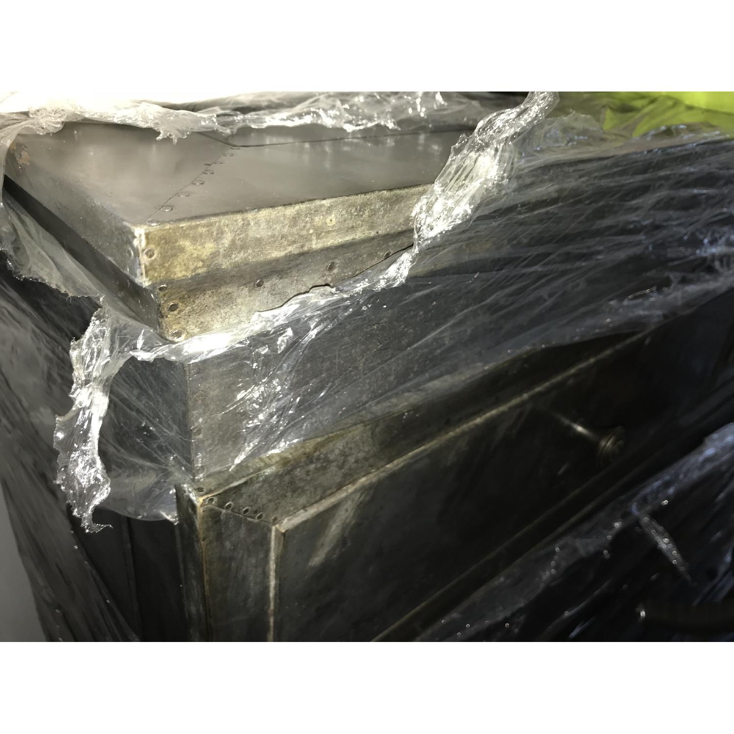 Restoration Hardware 11 Drawer Zinc Dresser - image-16