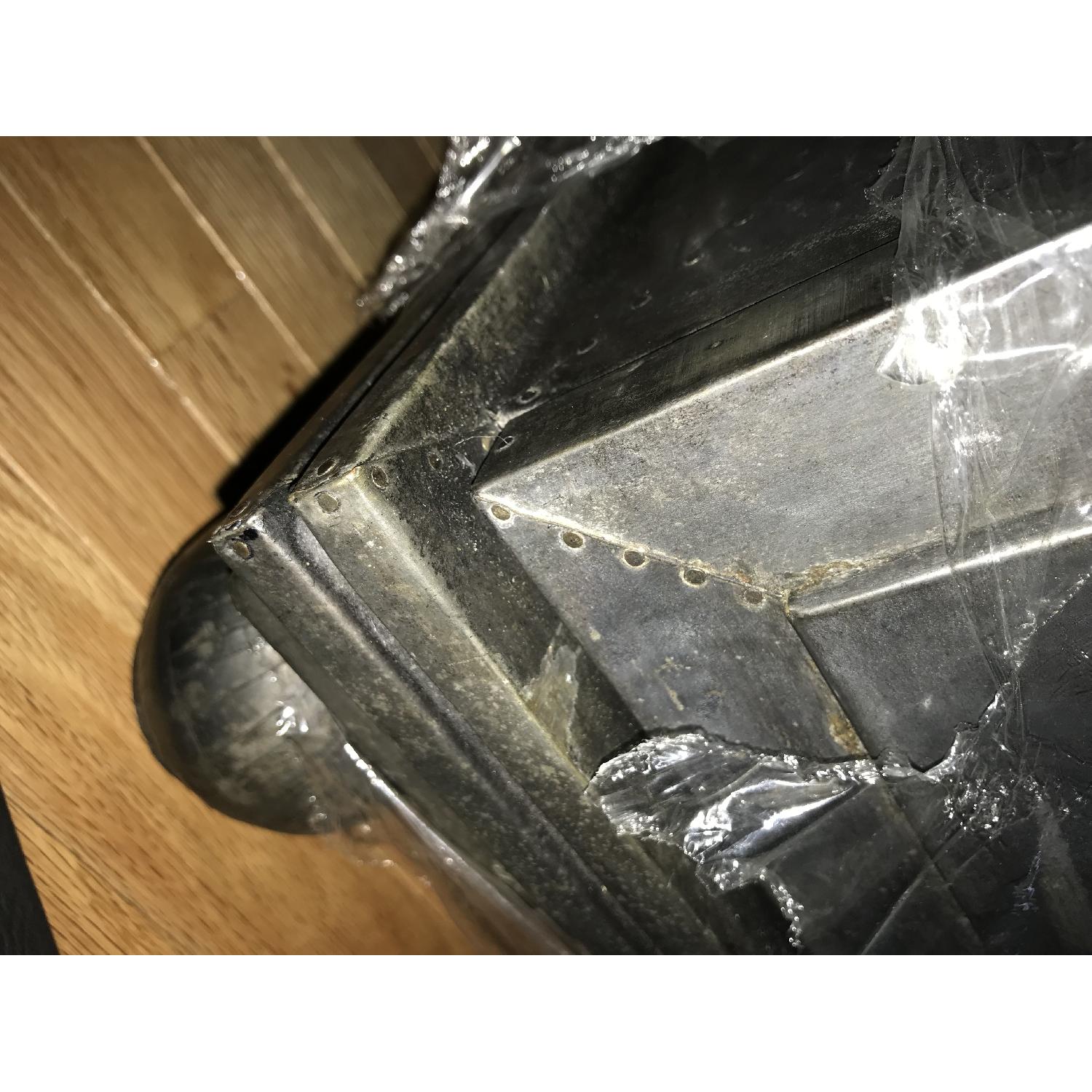 Restoration Hardware 11 Drawer Zinc Dresser - image-17