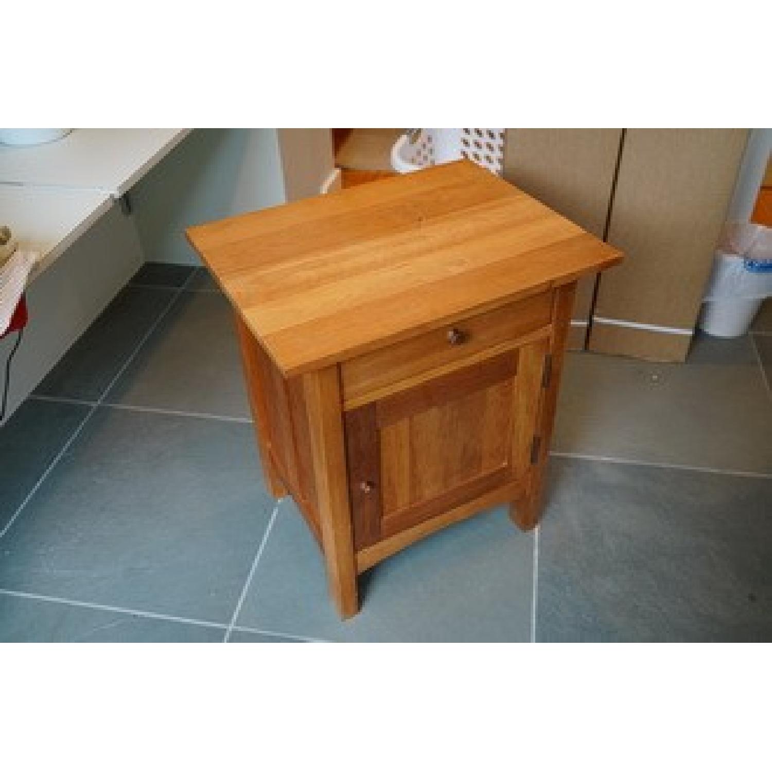 Scott Jordan Vermont Furniture Designs Solid Cherry Nightstands AptDeco