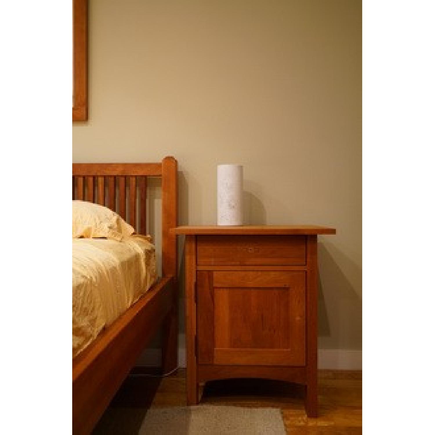 Scott Jordan Vermont Furniture Designs Solid Cherry Nightstands AptDeco