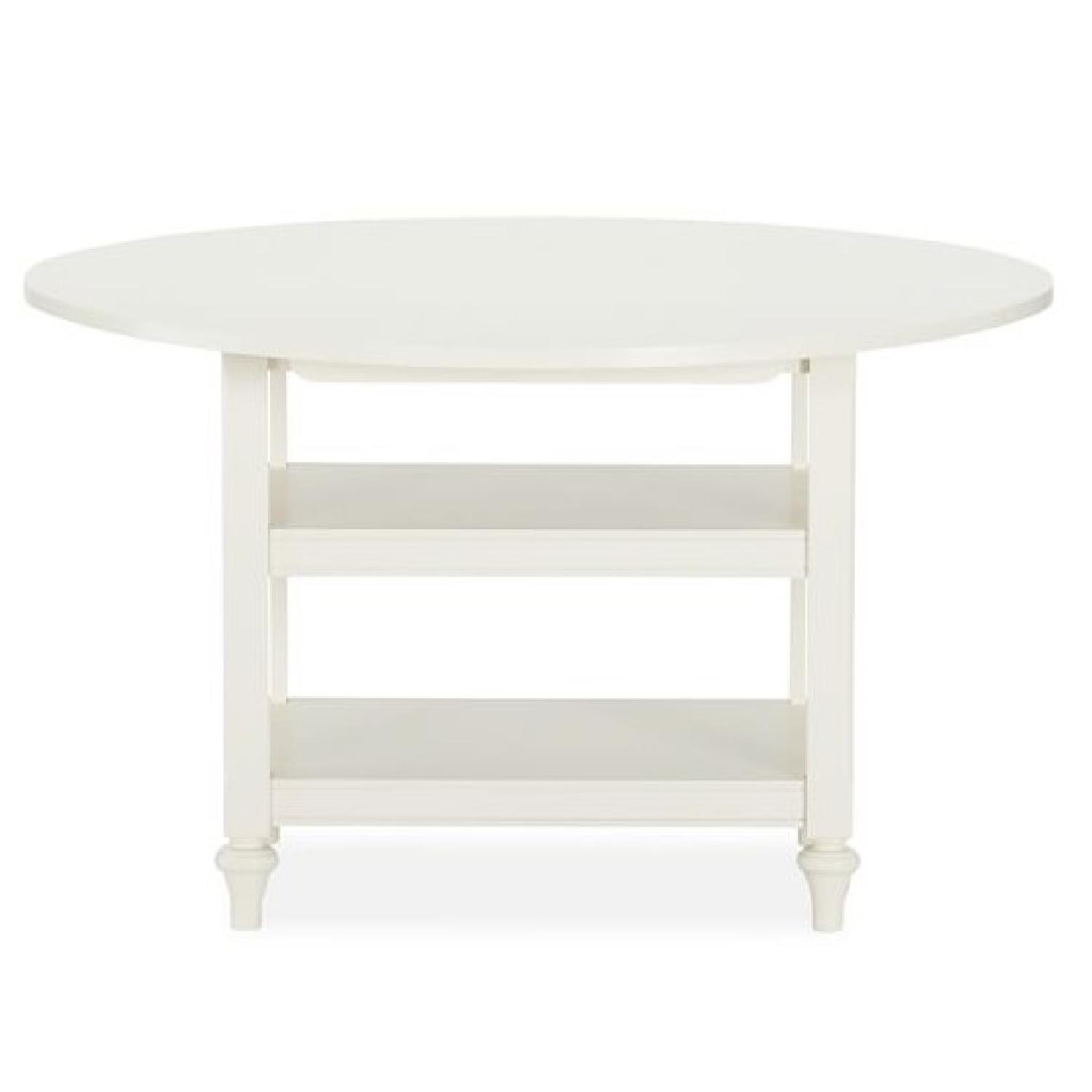 Pottery Barn Shayne Drop-Leaf Kitchen Table - image-2