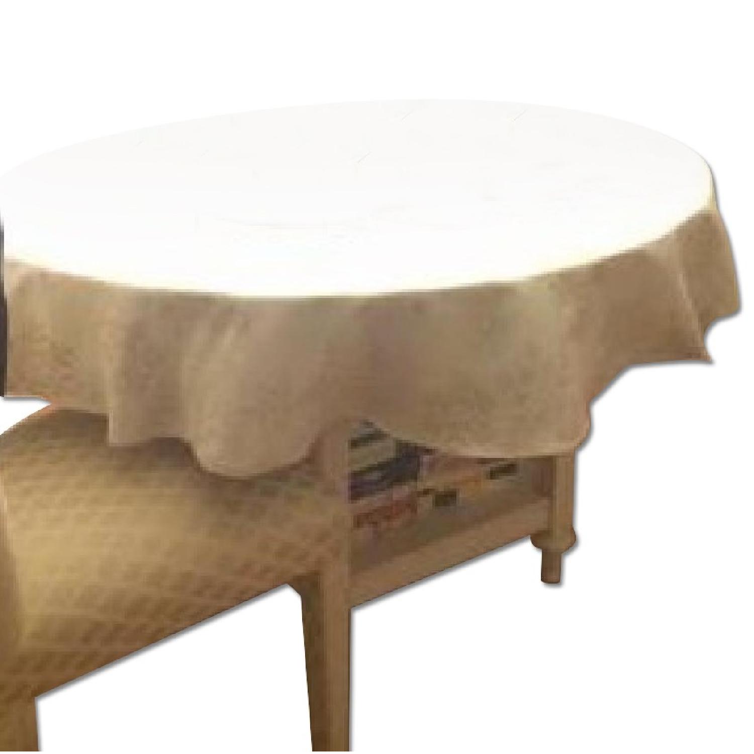 Pottery Barn Shayne Drop-Leaf Kitchen Table - image-5