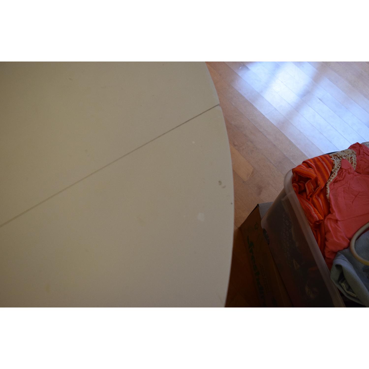 Pottery Barn Shayne Drop-Leaf Kitchen Table - image-8