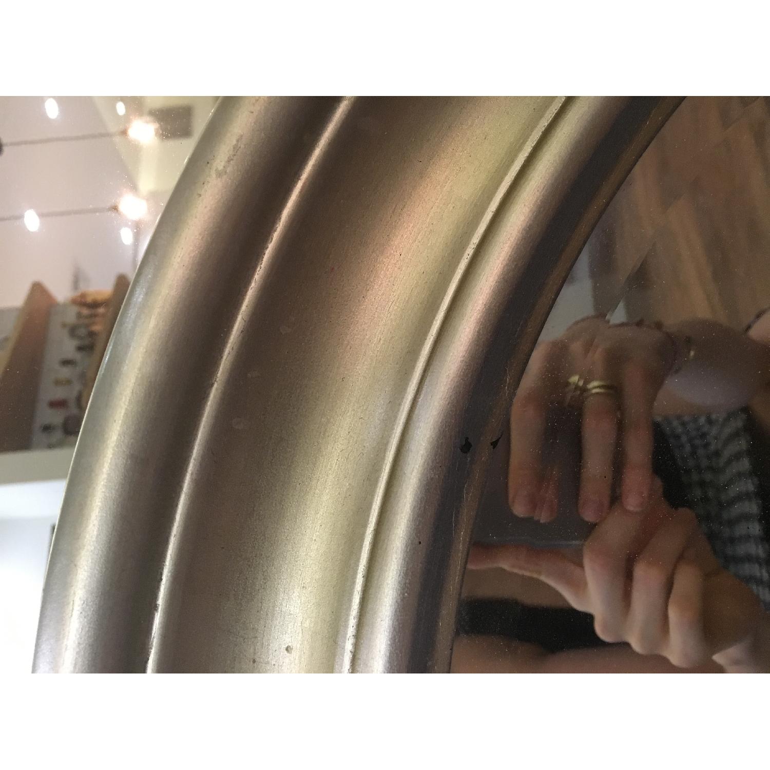 Ikea Songe Silver Round Mirror - image-2