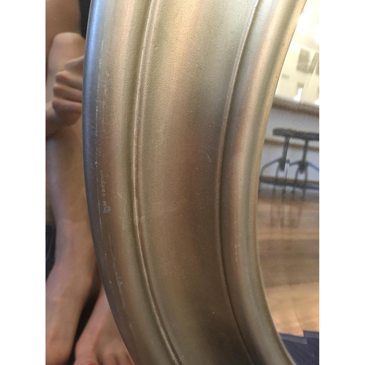 Ikea Songe Silver Round Mirror - image-3