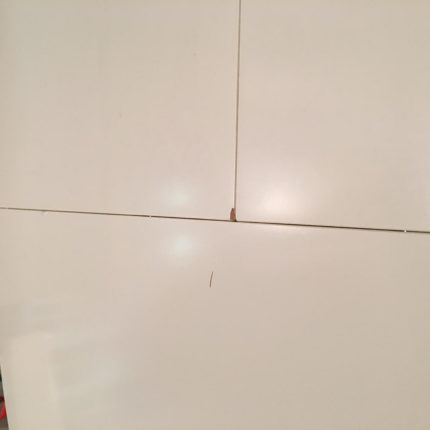 Ikea White Pedestal Extendable Dining Table w/ 4 Chairs - image-1