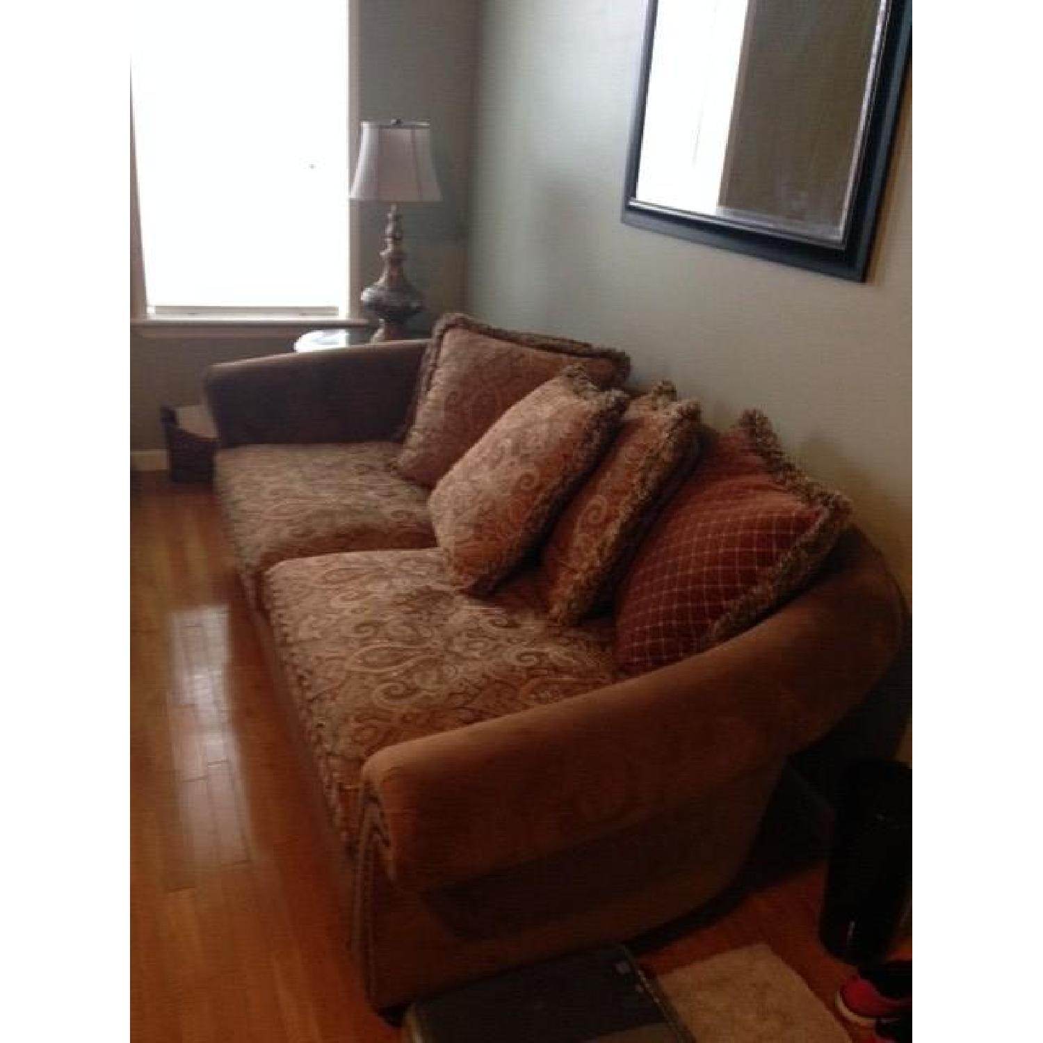 Raymour & Flanigan Cindy Crawford Home Valencia Sofa w/ Reversible