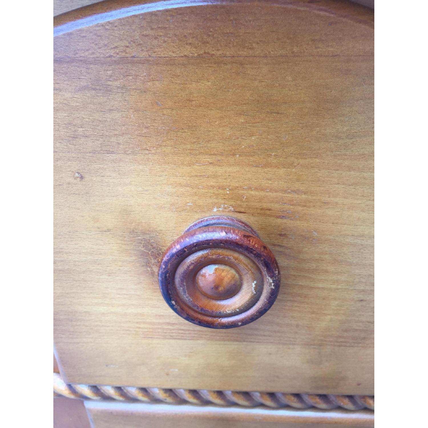 Vintage Solid Rock Maple & Hardwood Dressser - image-8