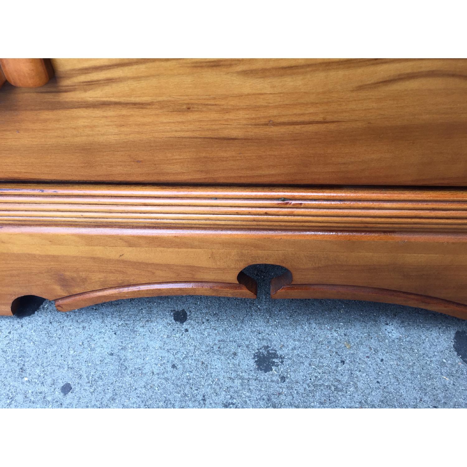 Vintage Solid Rock Maple & Hardwood Dressser - image-11