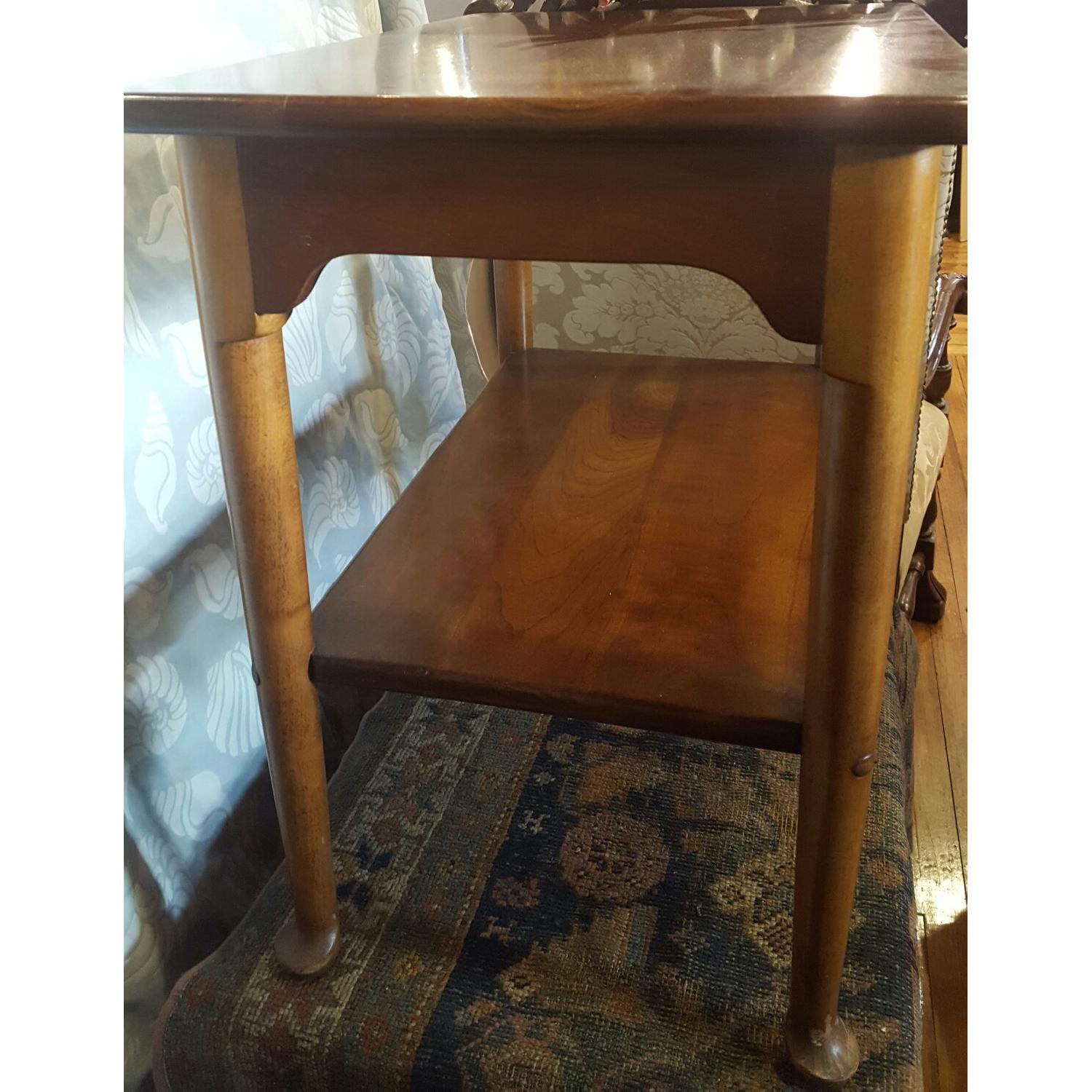 Stickley Cherry Wood End Tables - image-1