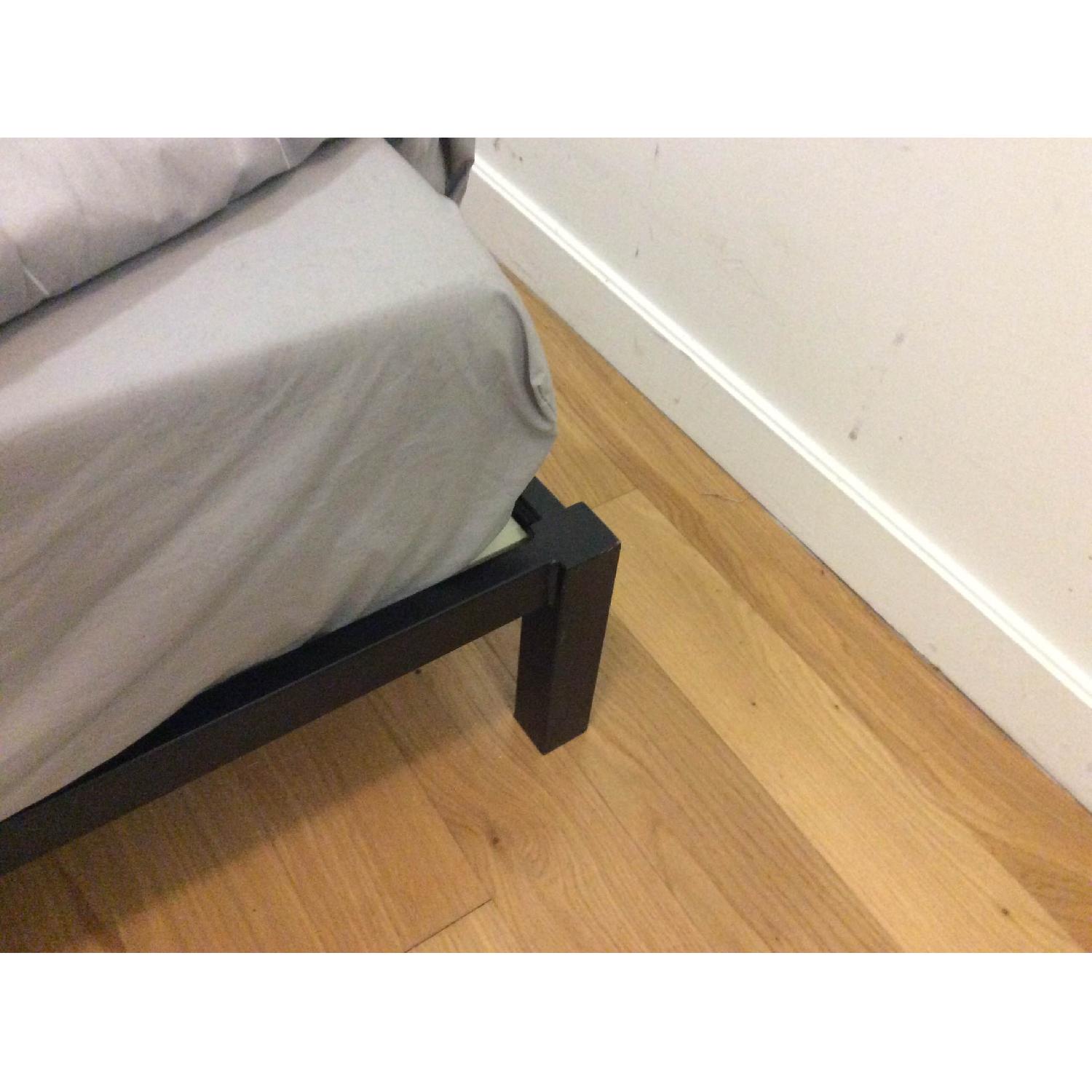 Crate & Barrel Isaac Charcoal Full Size Bed Frame - image-4