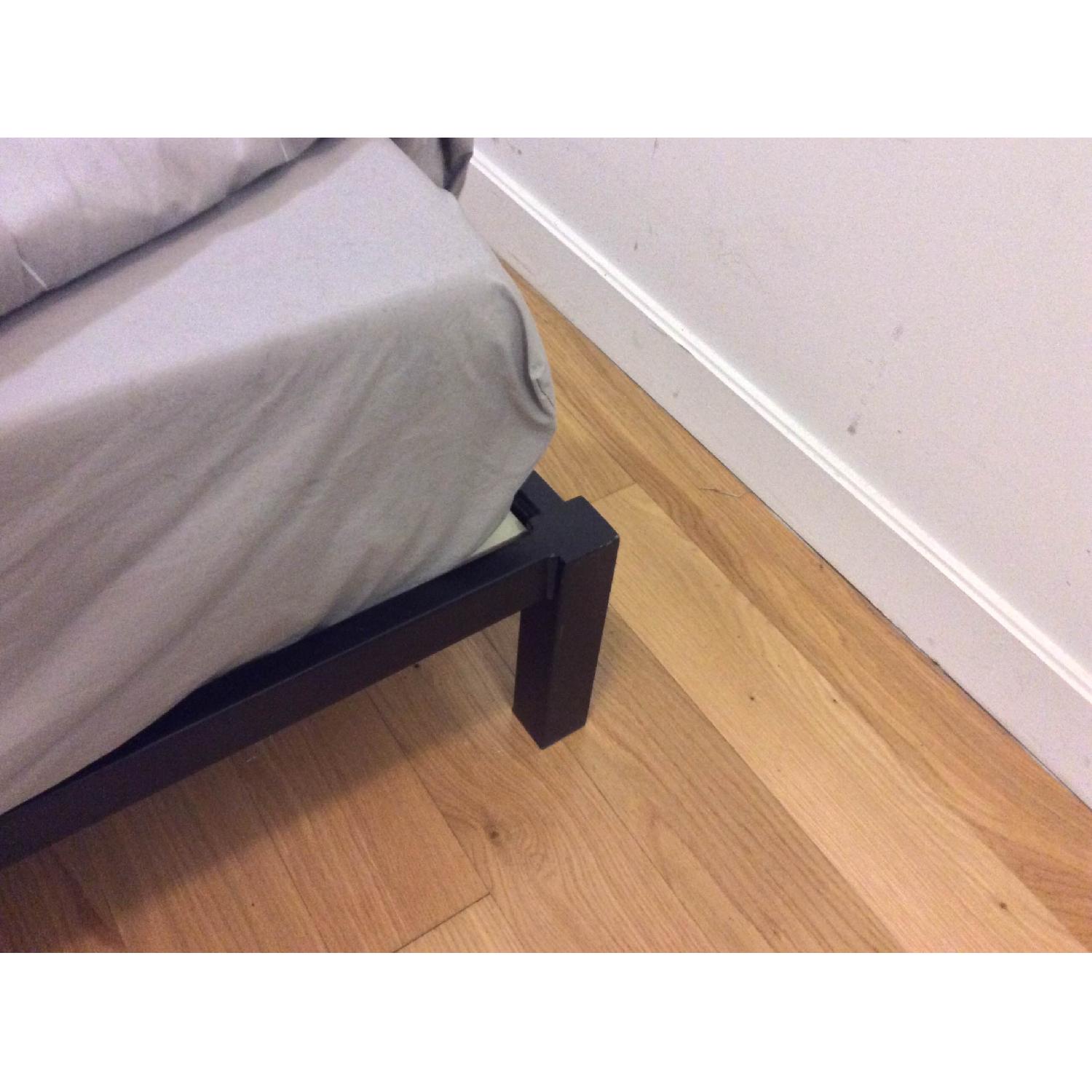Crate & Barrel Isaac Charcoal Full Size Bed Frame - image-5